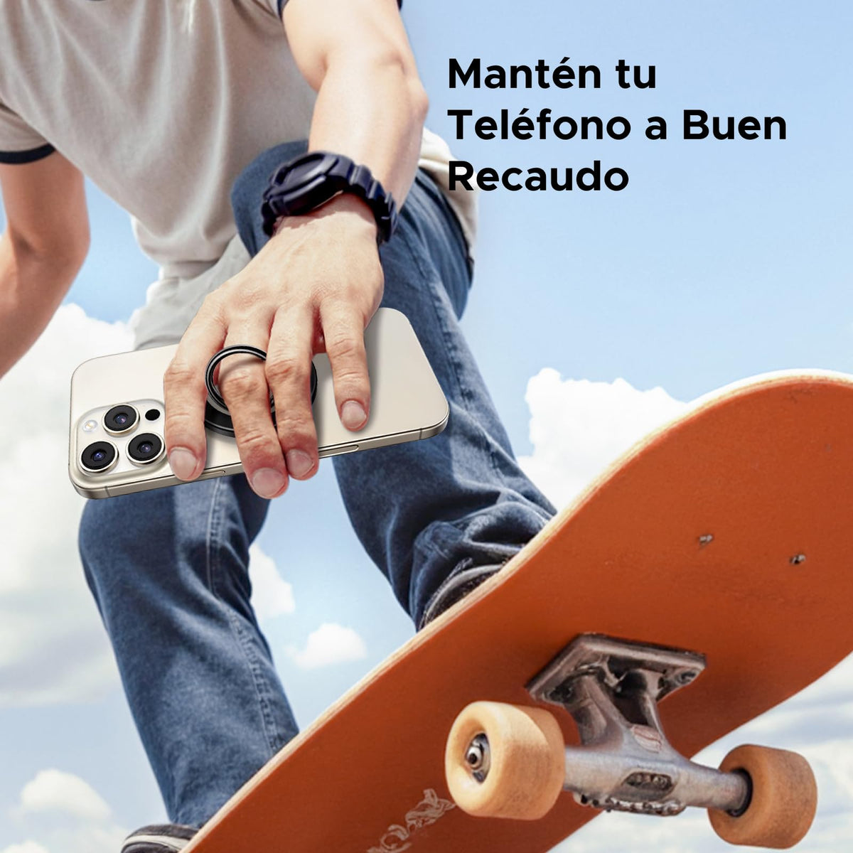 Soporte Magnético para Celular UGREEN Innovador con Anillo