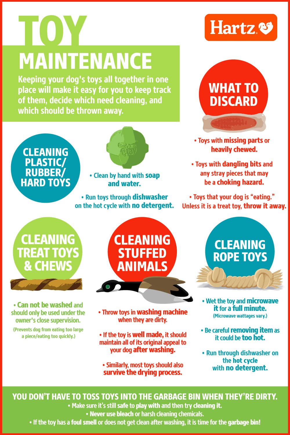 Hartz Chew 'n Clean Chew Toy and Treat en un baqueta de Pollo con Sabor a Barra, pequeño