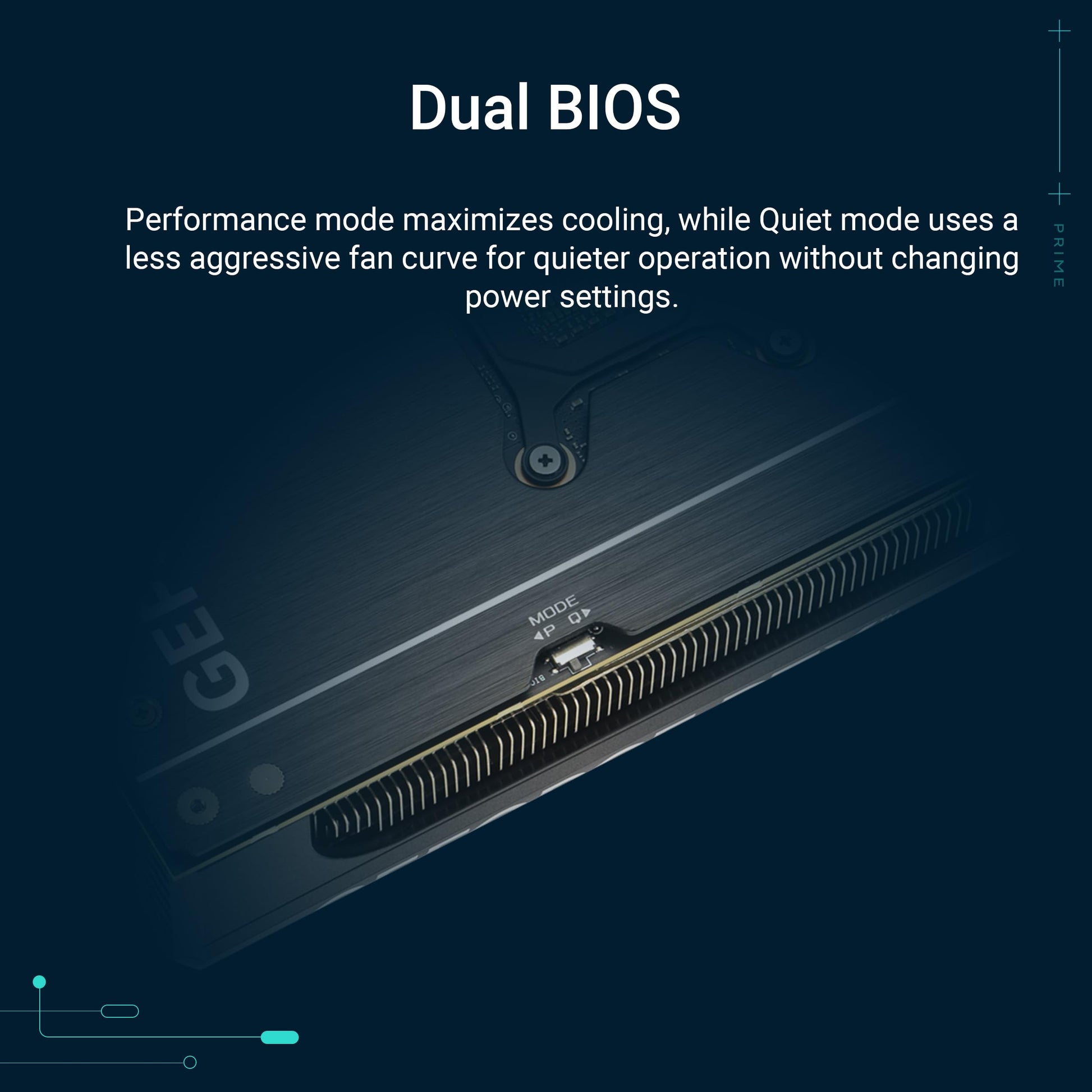 Tarjeta Gráfica ASUS Prime GeForce RTX 5080 SFF-Ready Diseño 2,5
