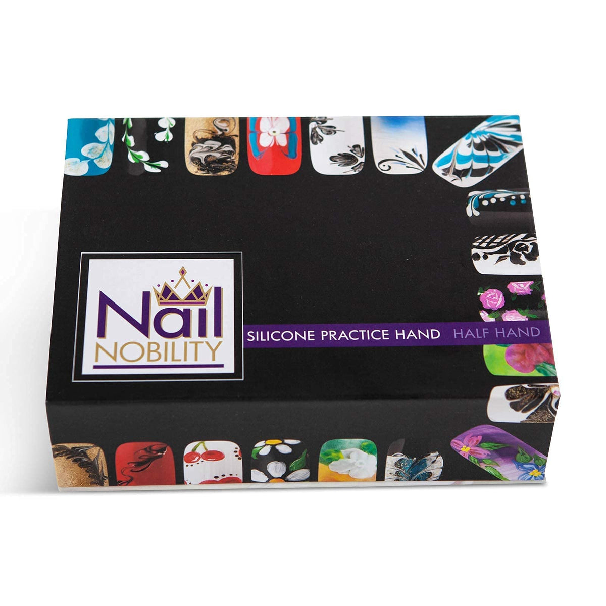 Kit de Uñas Nail Nobility Rojo para Práctica de Técnicas Profesionales