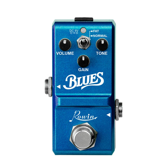 LN-321 Pedal de Blues Respuesta de frecuencia de amplio rango Pedal de efecto Overdrive de estilo Blues para guitarra