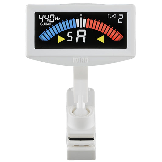KORG AW-4G-WH AFINADOR PITCHCROW SERIE CLIP-ON COLOR BLANCO