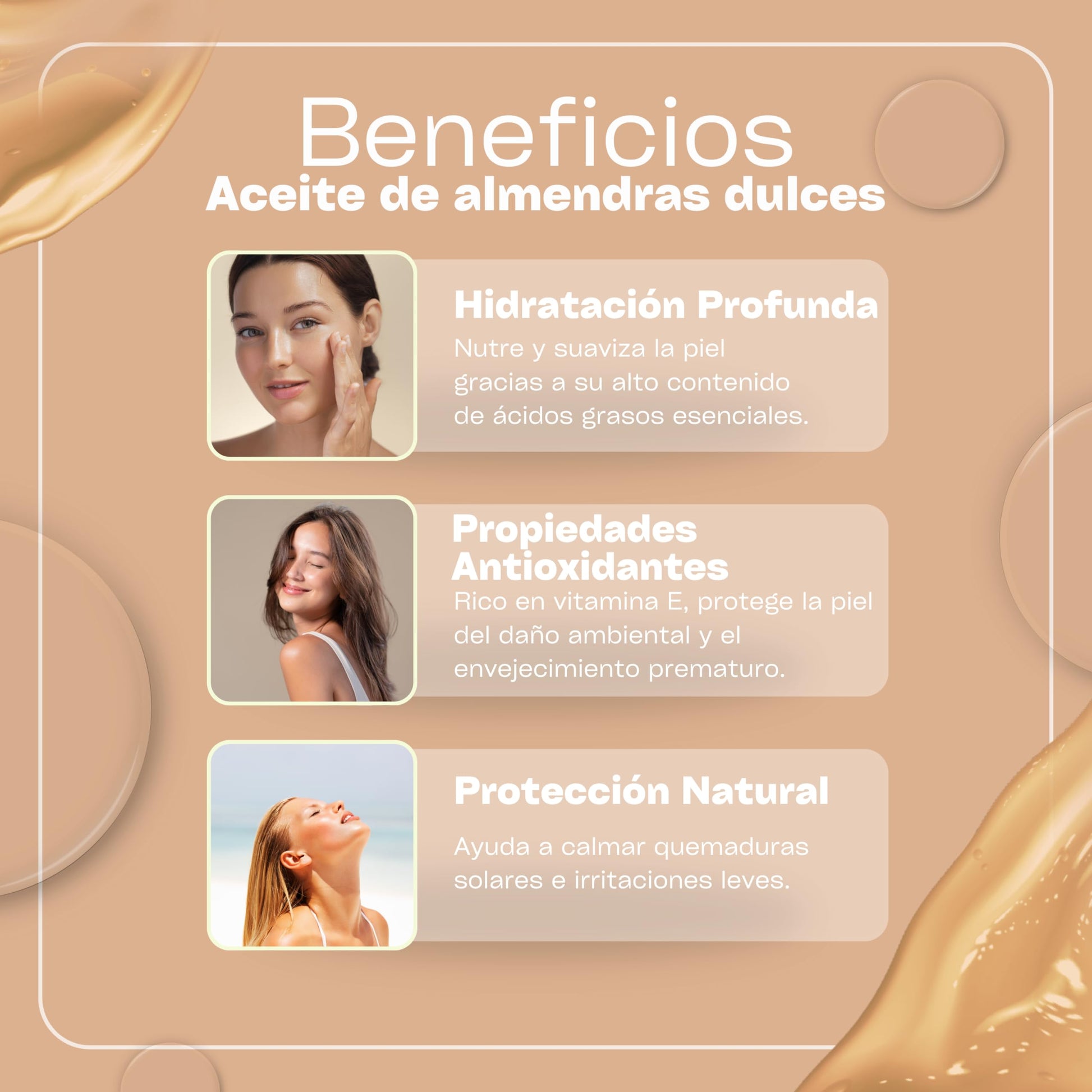 Aceite de Almendras Dulces Padifymx Relajante e Hidratante Corporal y Facial