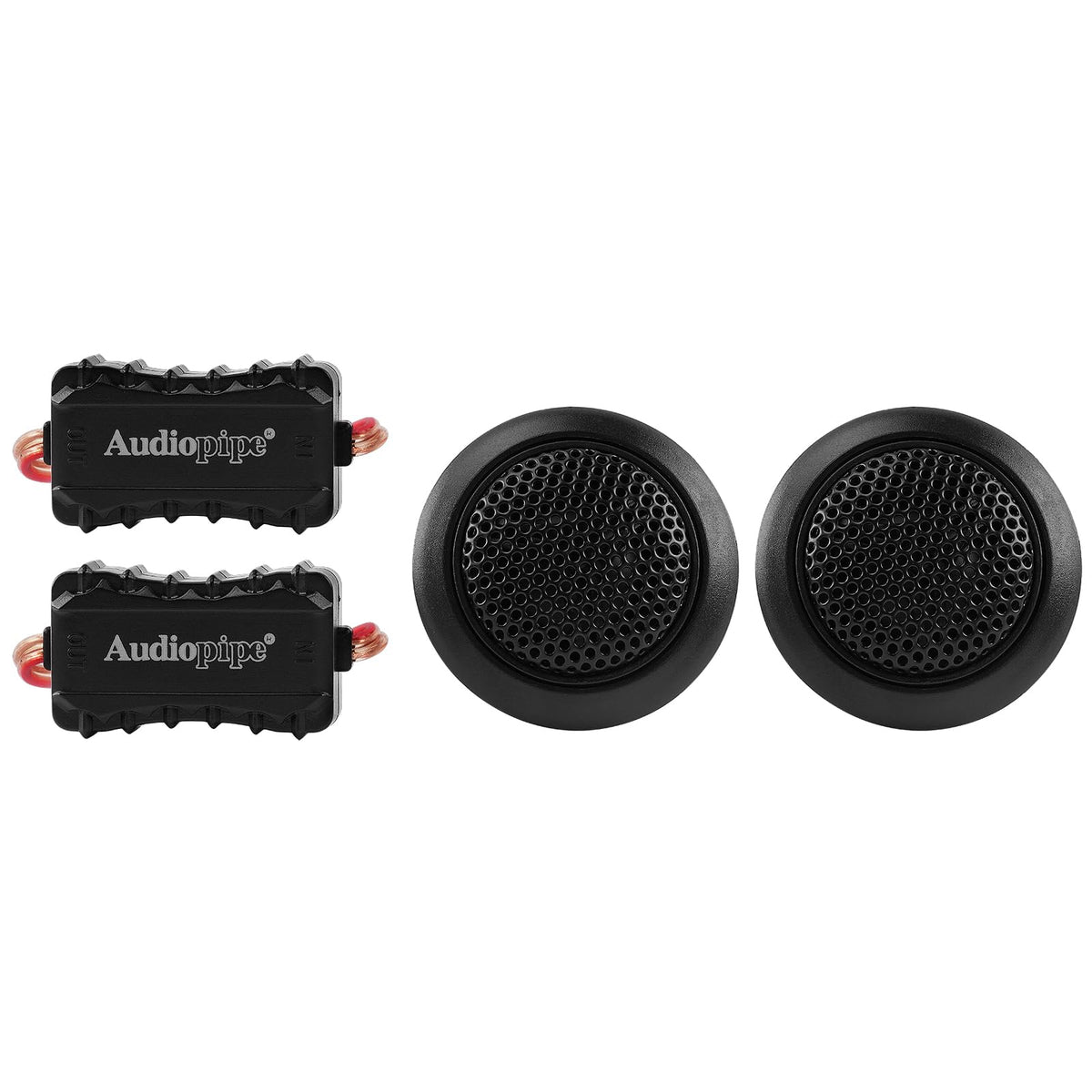 Set de Medios Audiopipe Fibra Carbono 6.5 350W