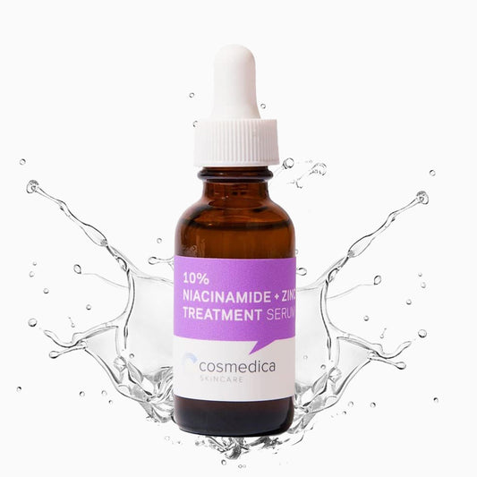 Cosmedica Skincare Ecokiwi SUERO DE NIACINAMIDA AL 10% + ZINC 1oz Cosmedica Skincare – Minimizador de poros, removedor de manchas oscuras, antienvejecimiento, tratamiento del acné para piel sensible brillante y juvenil