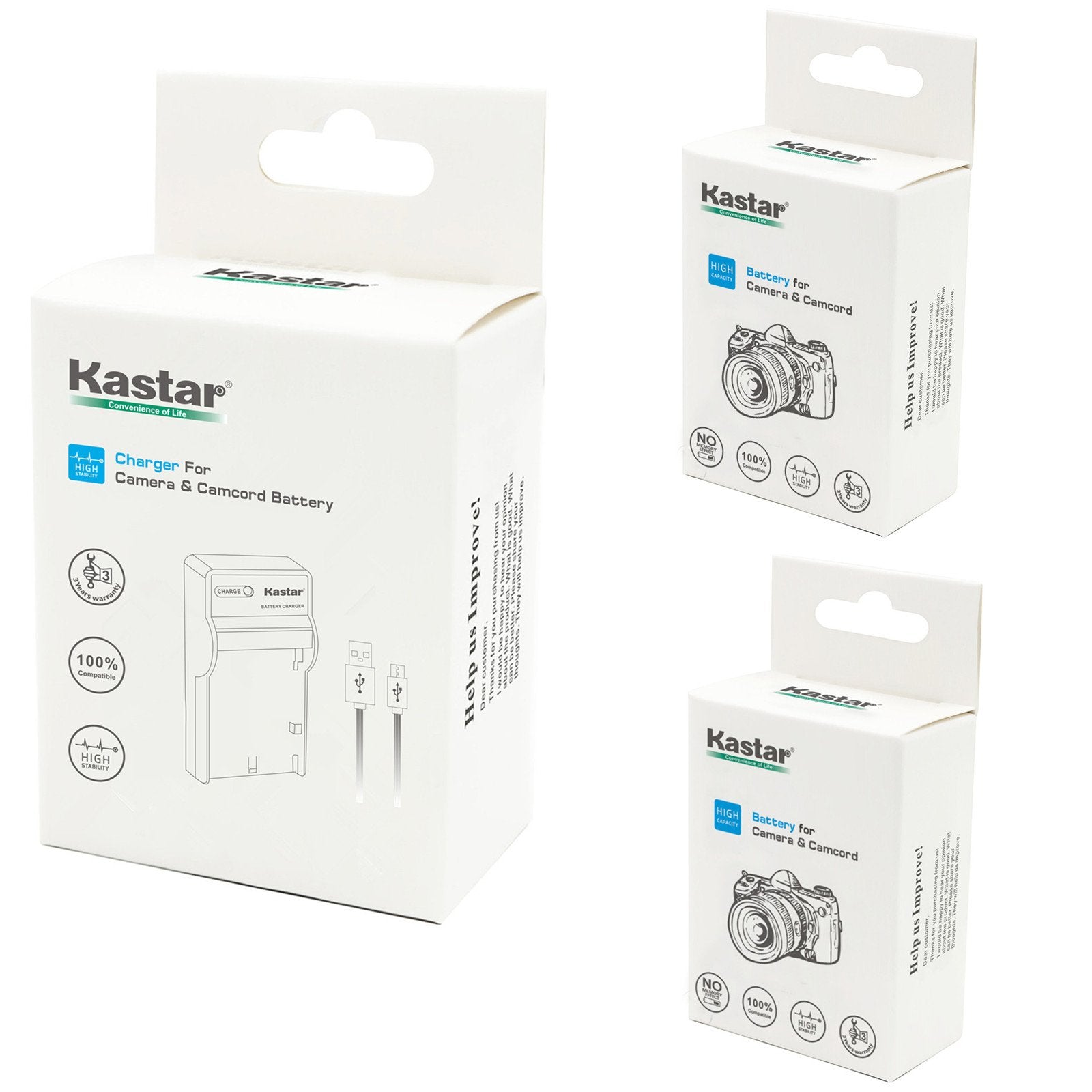 Kastar Batería (X2) y cargador USB delgado para Kodak KLIC-7001 y Kodak EasyShare M320, M340, M341, M753 Zoom, M763, M853 Zoom, M863, M893 is, M1063, M1073 is, V550. V570, Cámaras V610, V705, V750