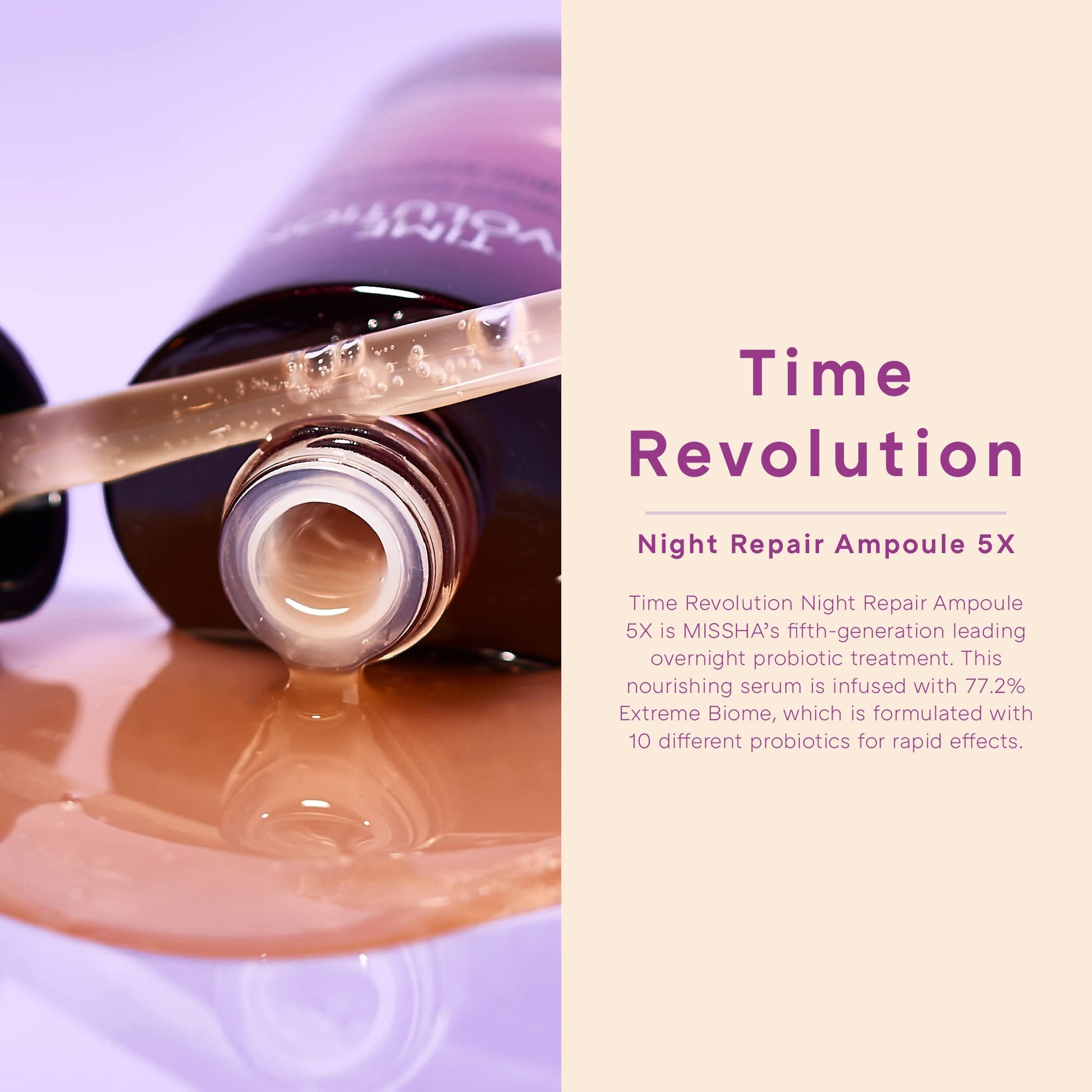 Missha - Time Revolution Night Repair Ampoule 5x '50ml'