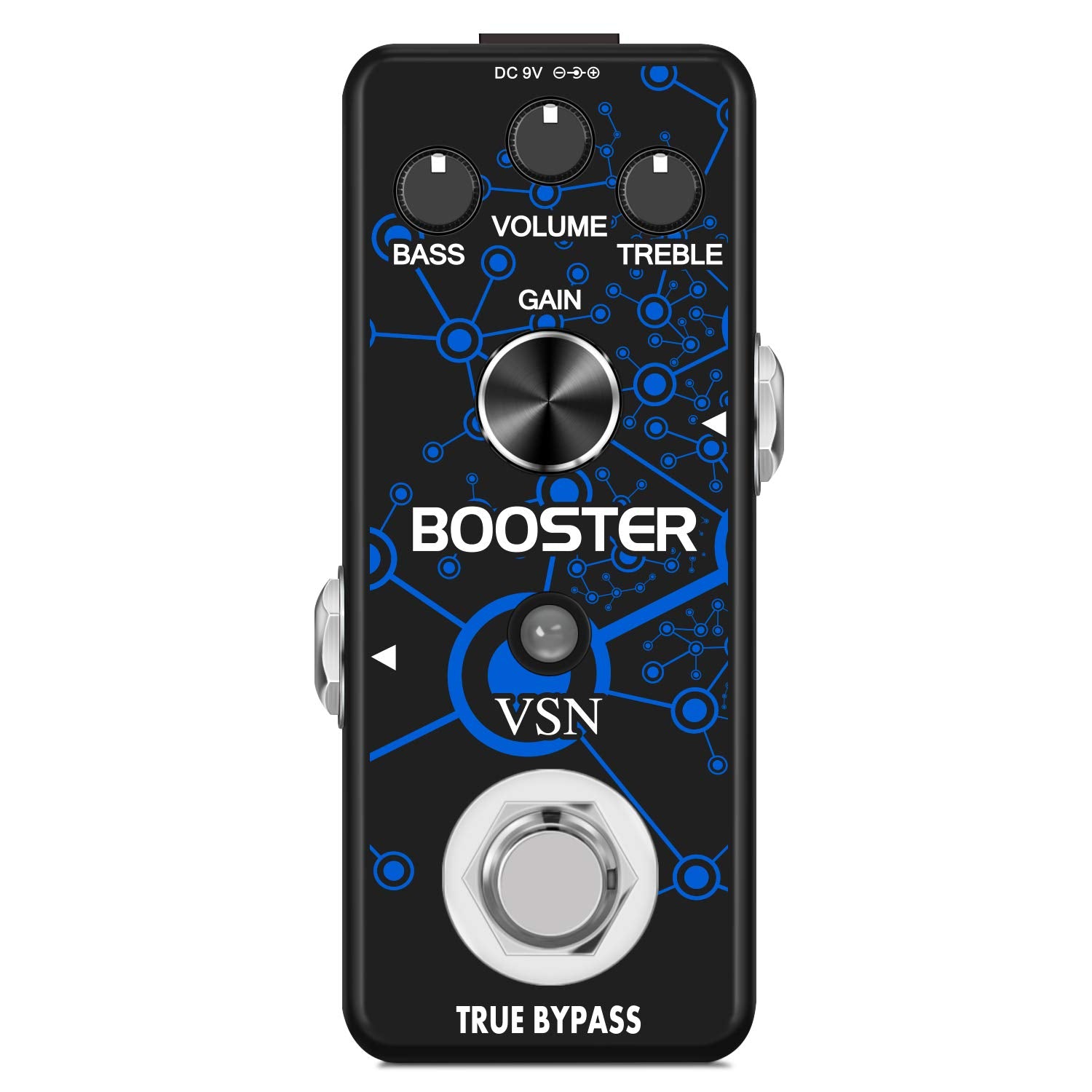 VSN Guitar Booster Effect Pedal Clean Boost Effects Pedals For Electric Guitar Pure Clean Mini Boost Pedals True Bypass
