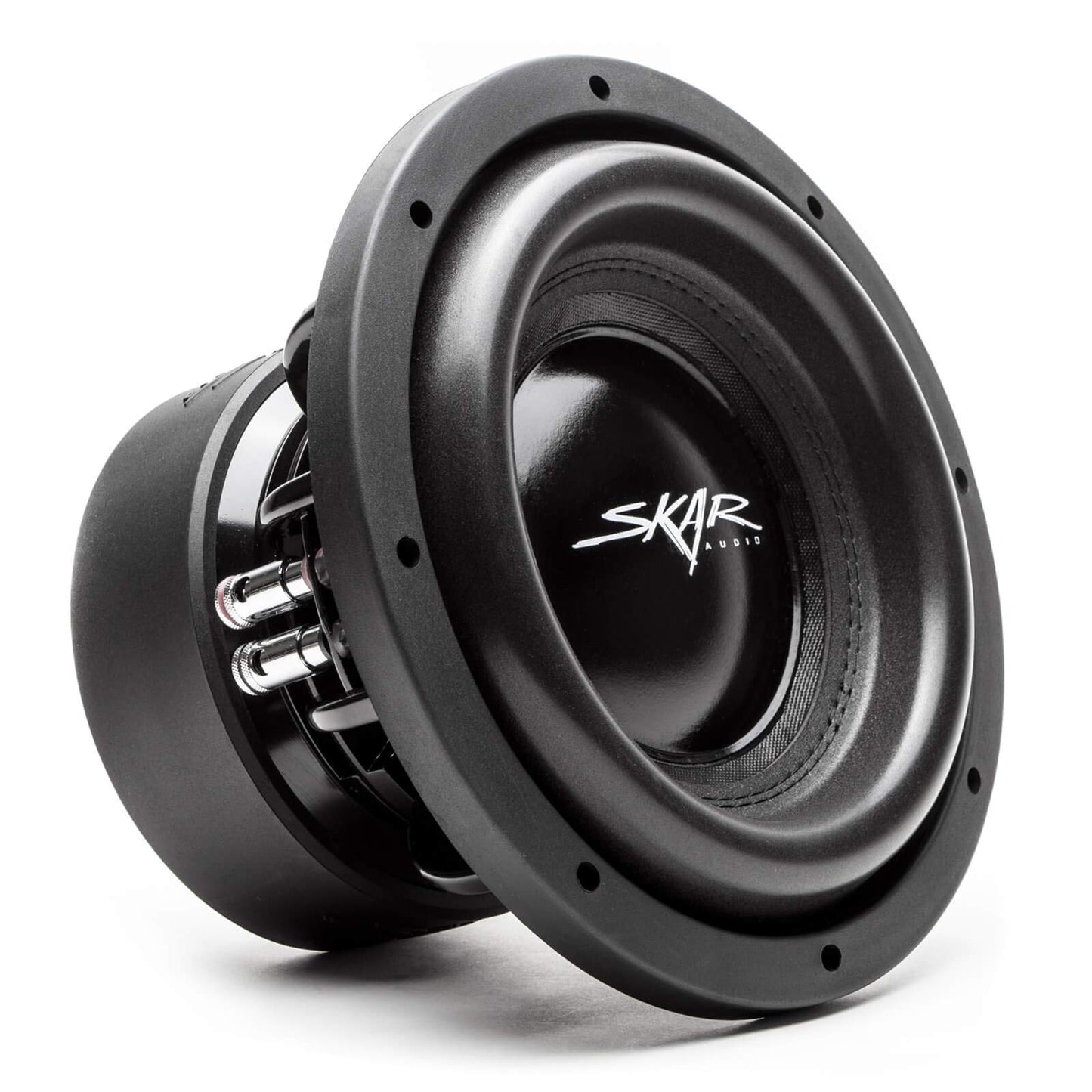 Skar Audio Single Paquete de Graves de subwoofer Serie EVL de 2000 vatios de 10 Pulgadas, Incluye Caja cargada con Amplificador