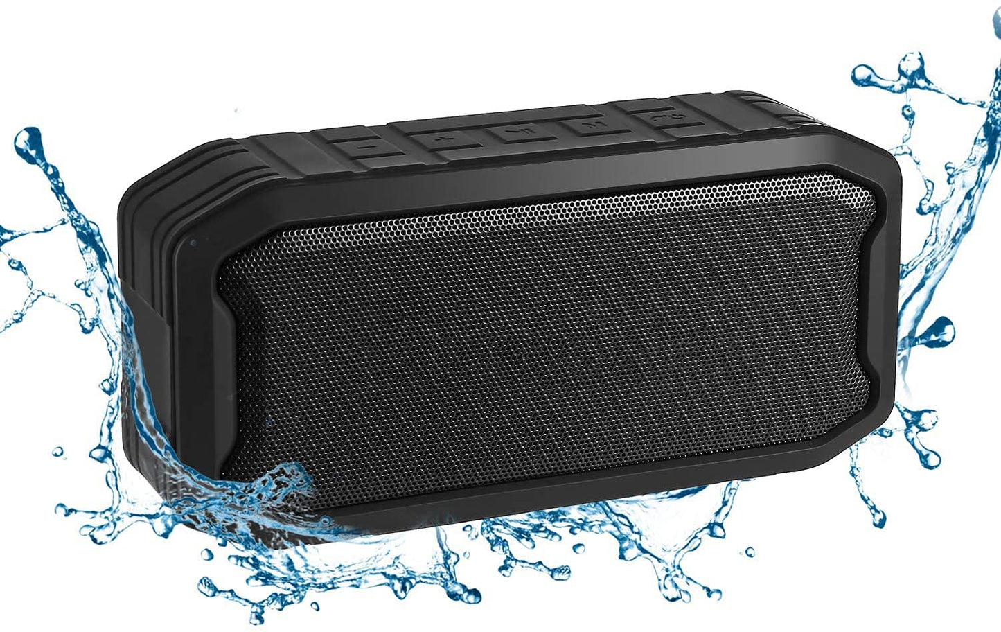 Límite-MX Bocina Bluetooth 5.0 Portátil, Duales Altavoces Bluetooth Portátil con Sonido Estéreo HD, IPX7 Impermeable, Compatible con iPhone, Android