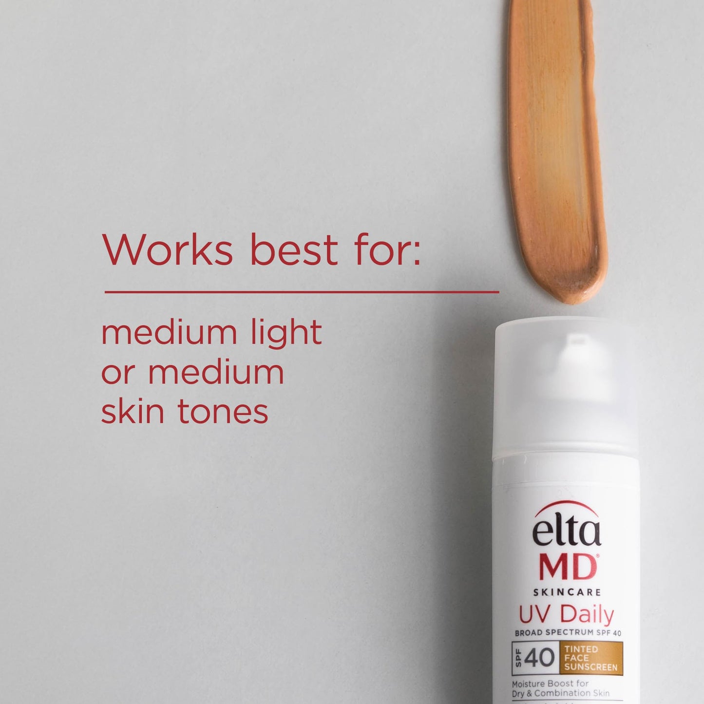 EltaMD UV Daily Broad-Spectrum SPF 40 TINTED, 1.7 oz by EltaMD