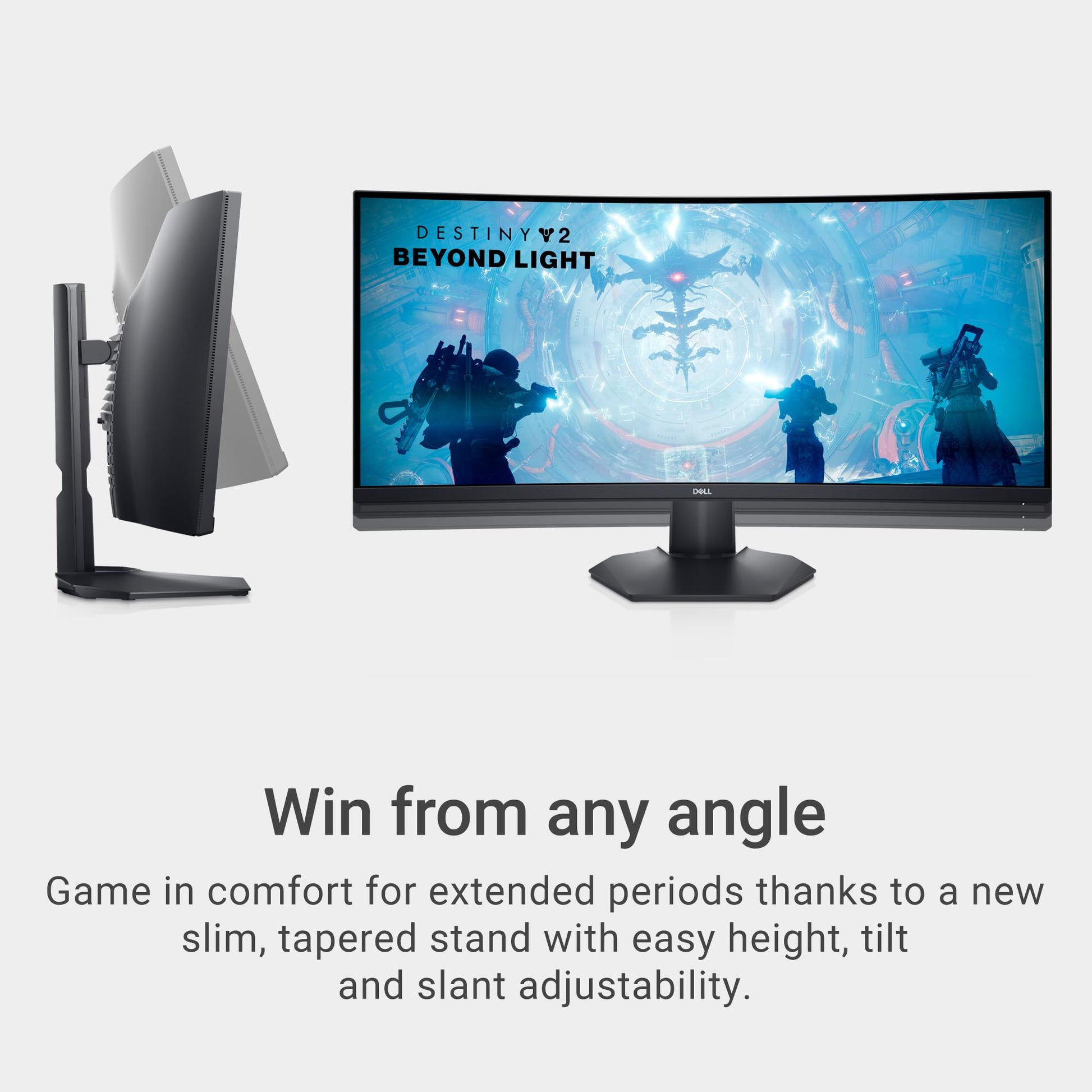 Dell Monitor Gaming Curvo 34" S3422DWG WQHD HDMI DP USB 144Hz FreeSync Premium Pro