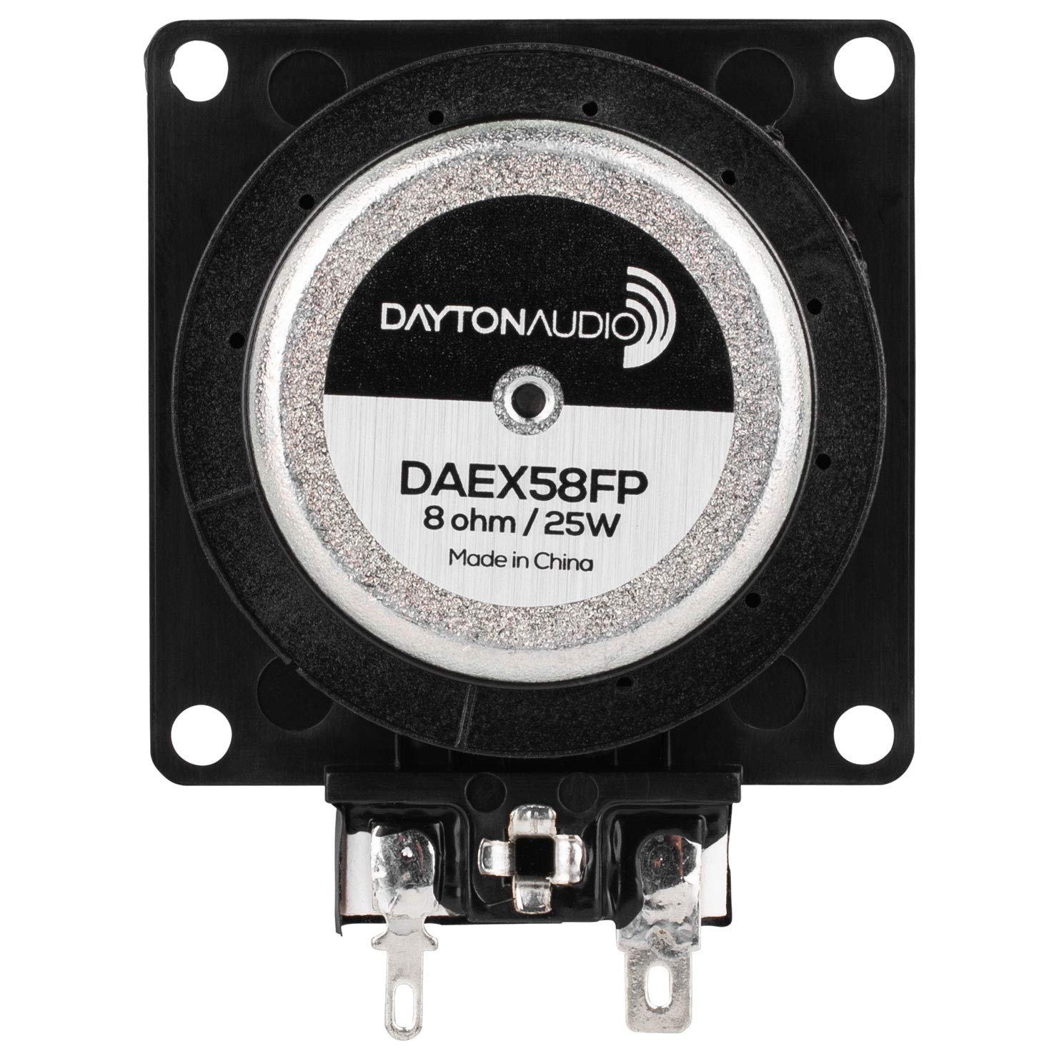 Dayton Audio DAEX58FP - Excitador Plano (58 mm, 25 W, 8 ohmios), Color Negro