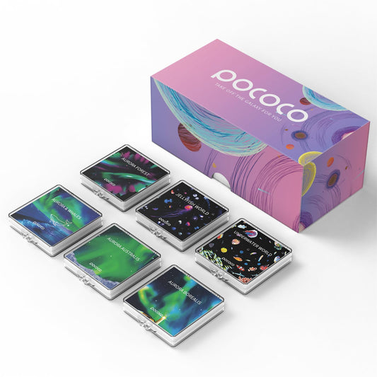 Discos para Proyector POCOCO Galaxy Aurora y Aguas Profundas 5K Ultra HD Litografía de Semiconductores