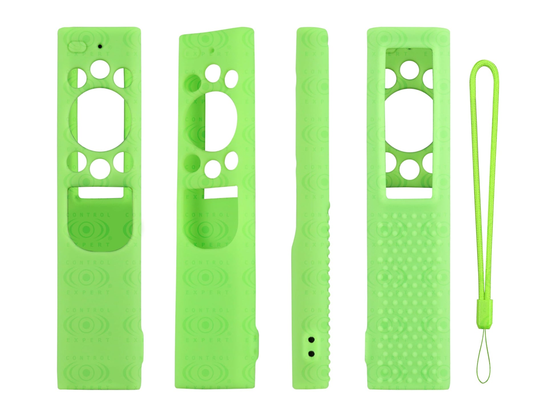 CONTROL EXPERT Funda para Control Samsung 4k Case Panel Solar Smart TV Pantalla Bn59-01363a, Bn59-01385d, Bn59-01357a Silicon Protector (Verde)