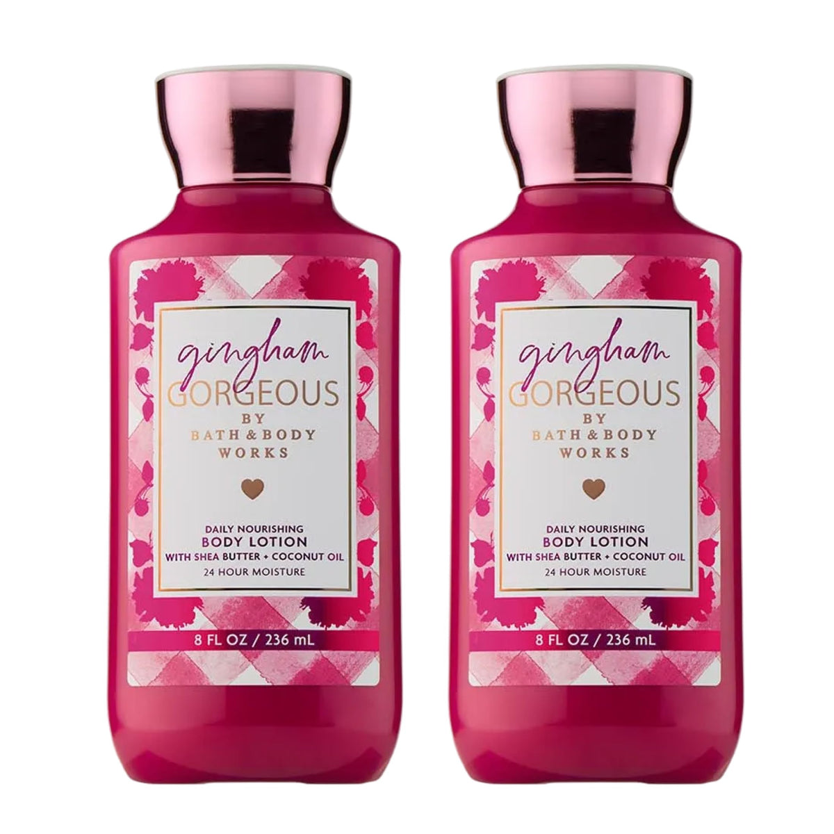 Bath & Body Works Loción Corporal Gingham Gorgeous De 8 Onzas Cada Paquete De 2