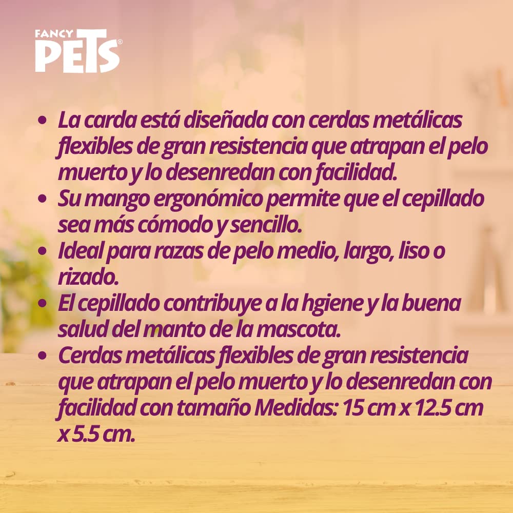 Fancy Pets Carda para Perros Color Rojo Tamaño Mediana
