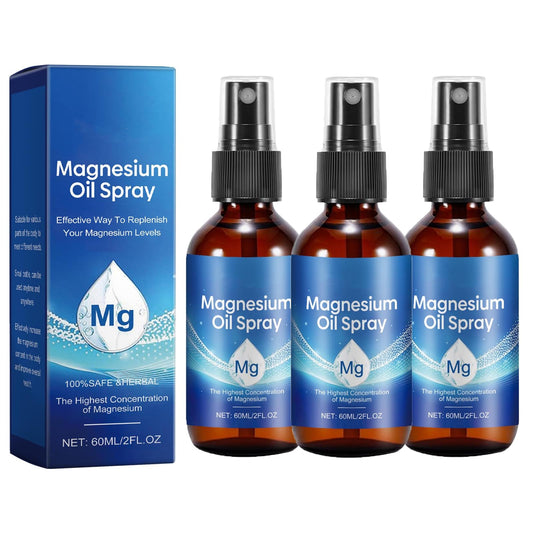 Spray Corporal de Aceite de Magnesio Orgánico | Promueve un sueño reparador | Hidratante y de rápida absorción | Magnesio natural para piel suave y relajada | 60ml | Tienda en línea.