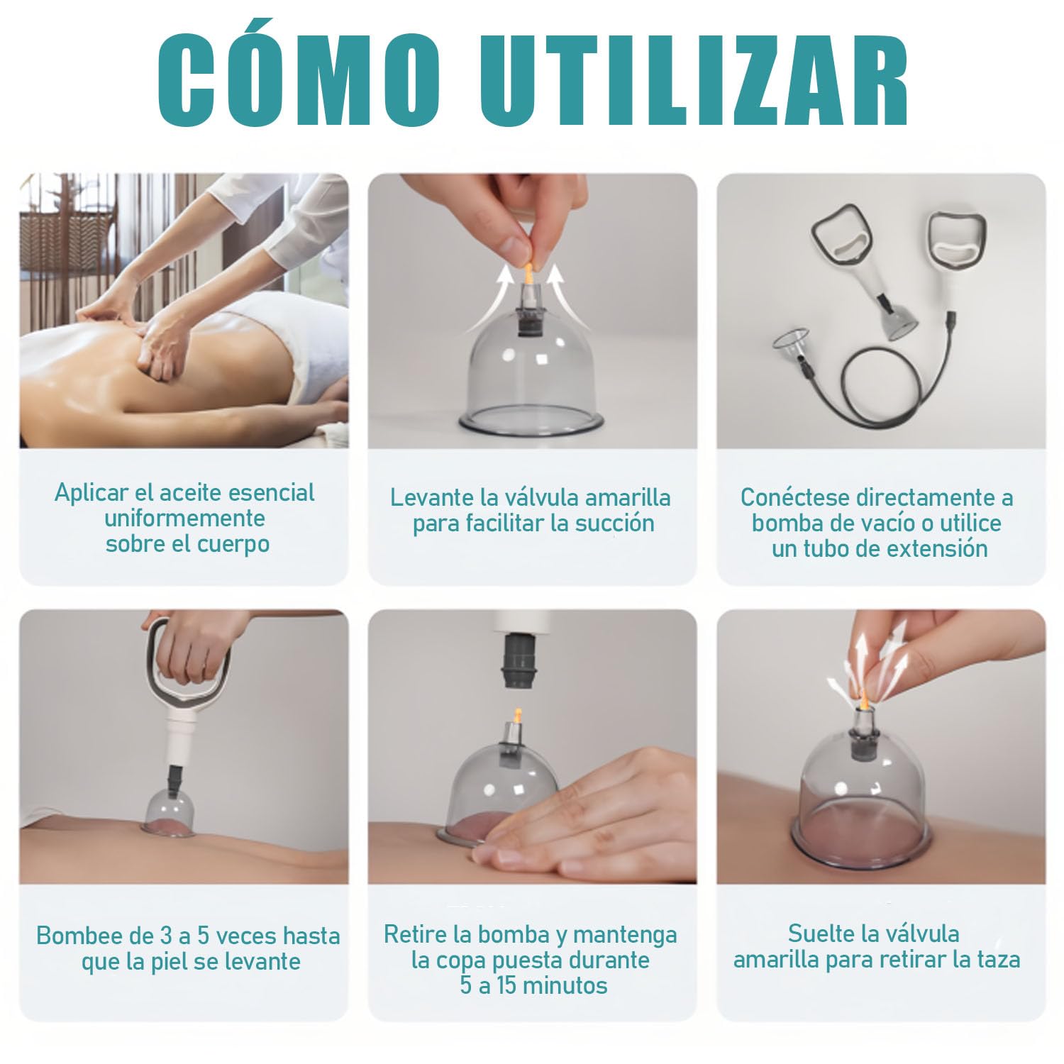 Juego de Terapia de 32 Tazas，Juego Profesional de Ventosas Chinas con Magnéticos, Kit de Ventosas Terapéuticas, Ventosas de Vacío para Aliviar la Fatiga Corporal, Espalda, Cuello y Dolor Muscular