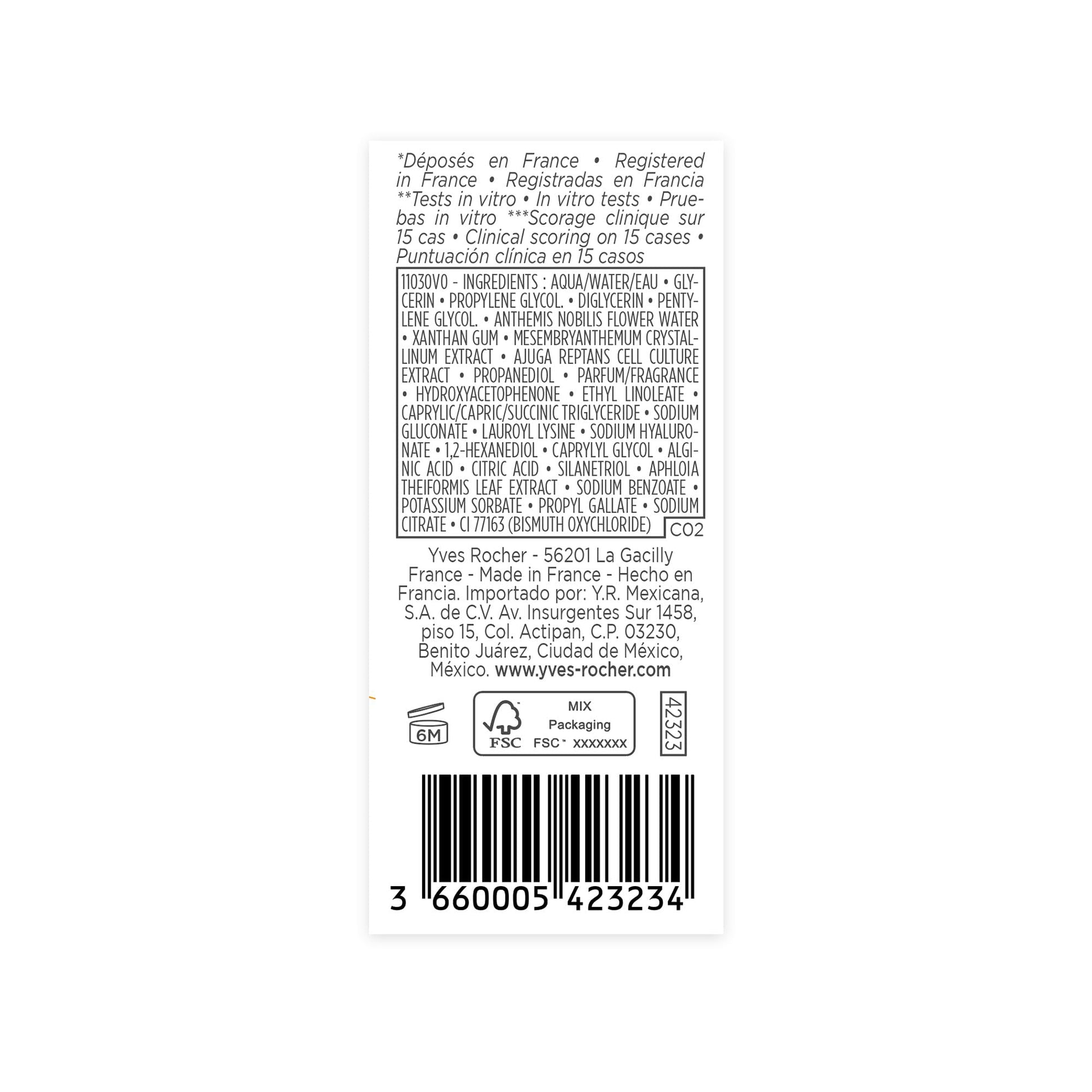 Yves Rocher Serum Atenuador De Arrugas Y Efecto Lifting 30ml Lift Pro-Collagène