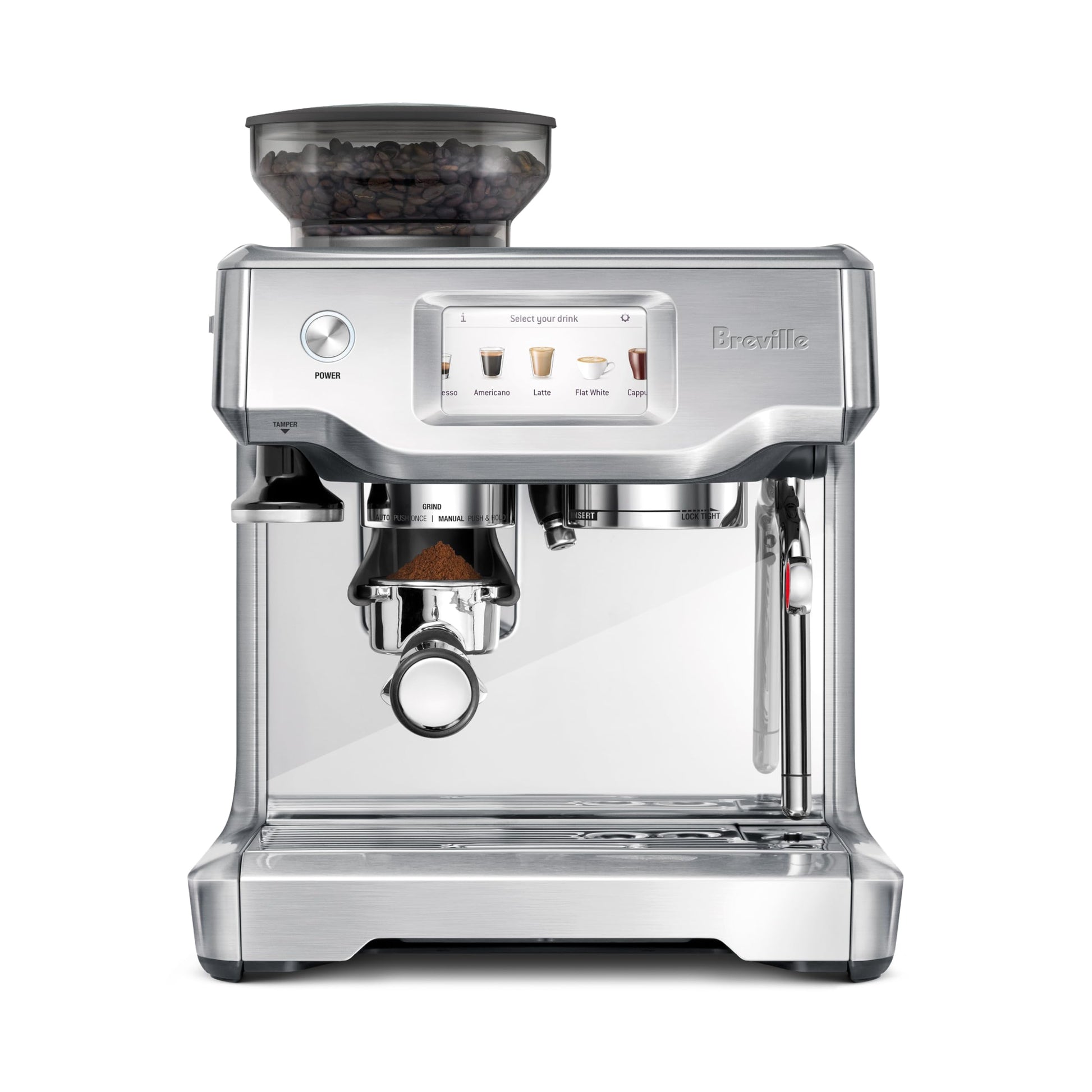 Máquina de Café Espresso Breville Acero Inoxidable Ses880bss