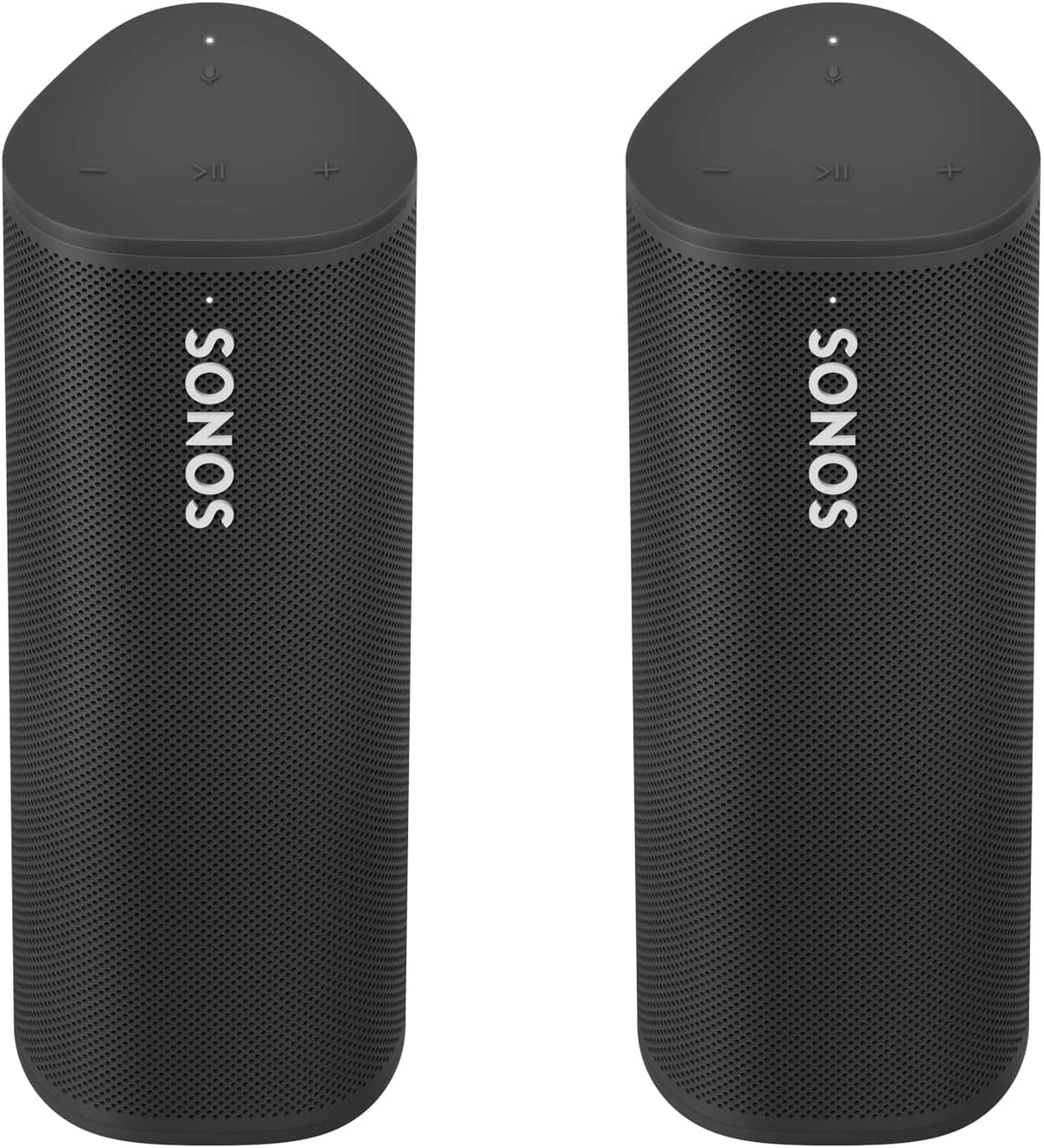 Altavoces Sonos Roam Negro Conectividad Wifi Bluetooth Paquete De 2 Inalámbricos Portátiles