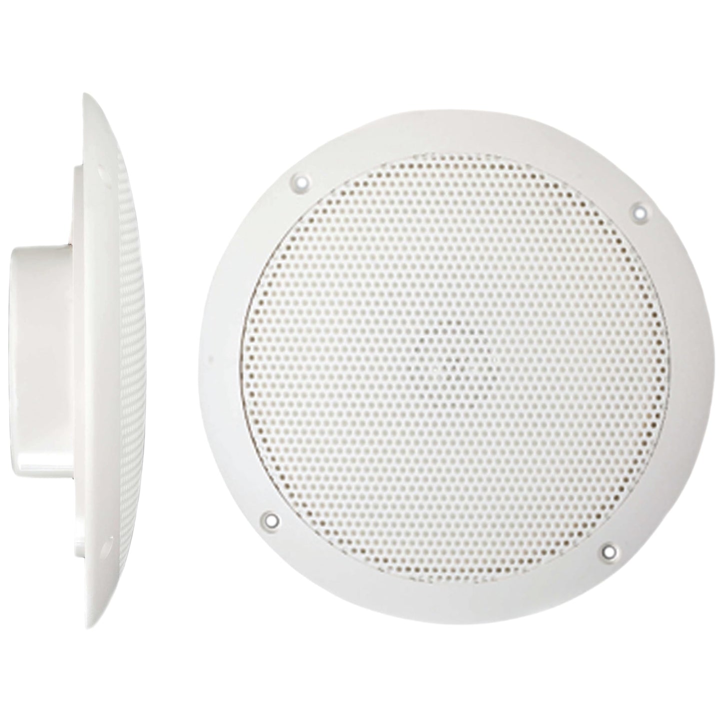 PQN Audio ECO50-4W - Altavoces Marinos Impermeables - RV, Caravana, Barco, Pared y Piso para Exteriores