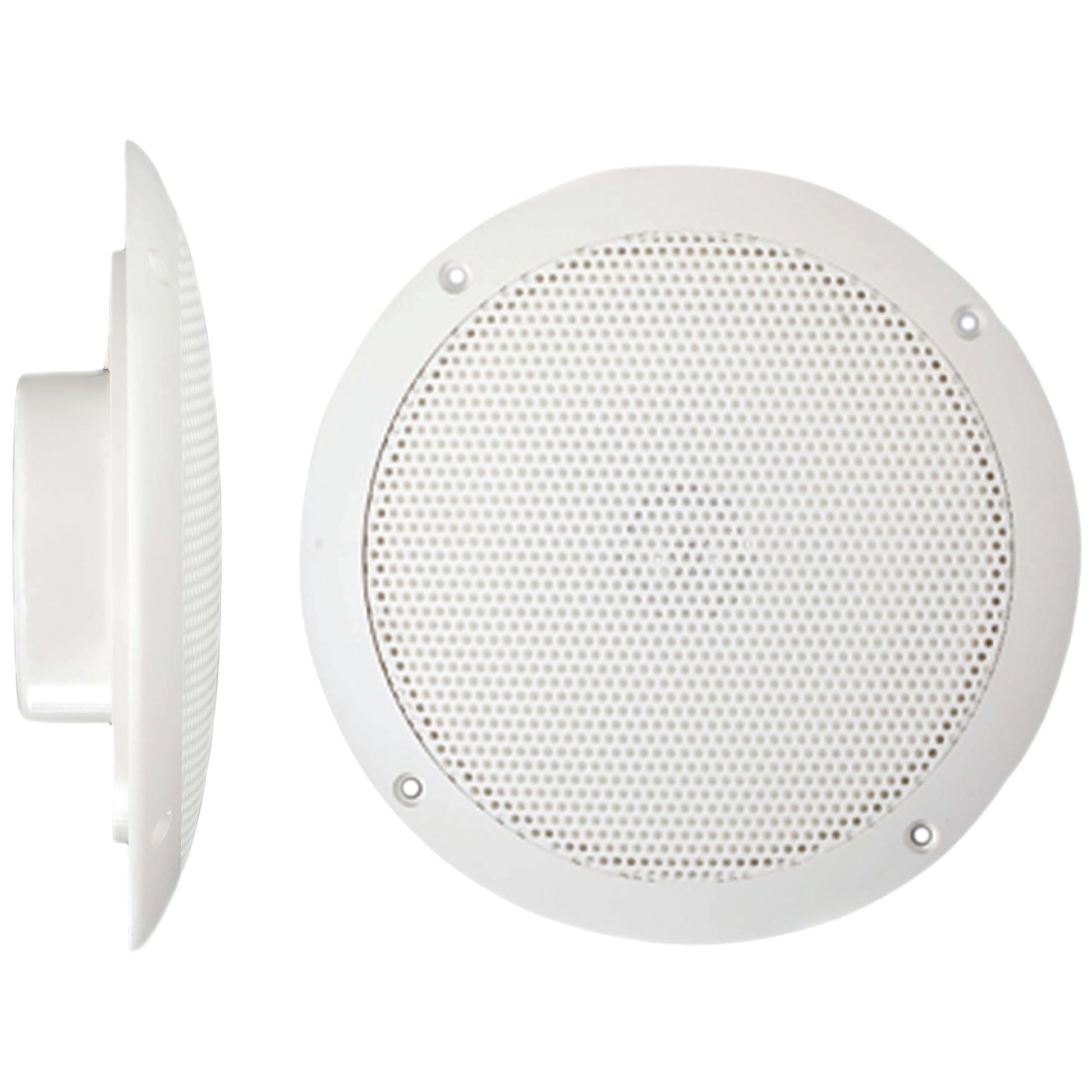 PQN Audio ECO50-4W - Altavoces Marinos Impermeables - RV, Caravana, Barco, Pared y Piso para Exteriores