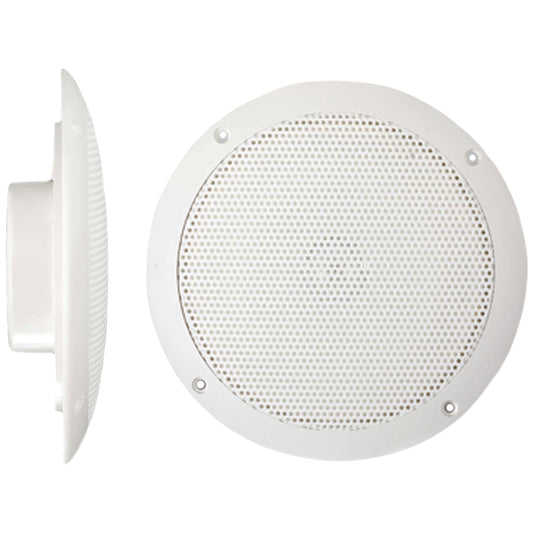 PQN Audio ECO50-4W - Altavoces Marinos Impermeables - RV, Caravana, Barco, Pared y Piso para Exteriores