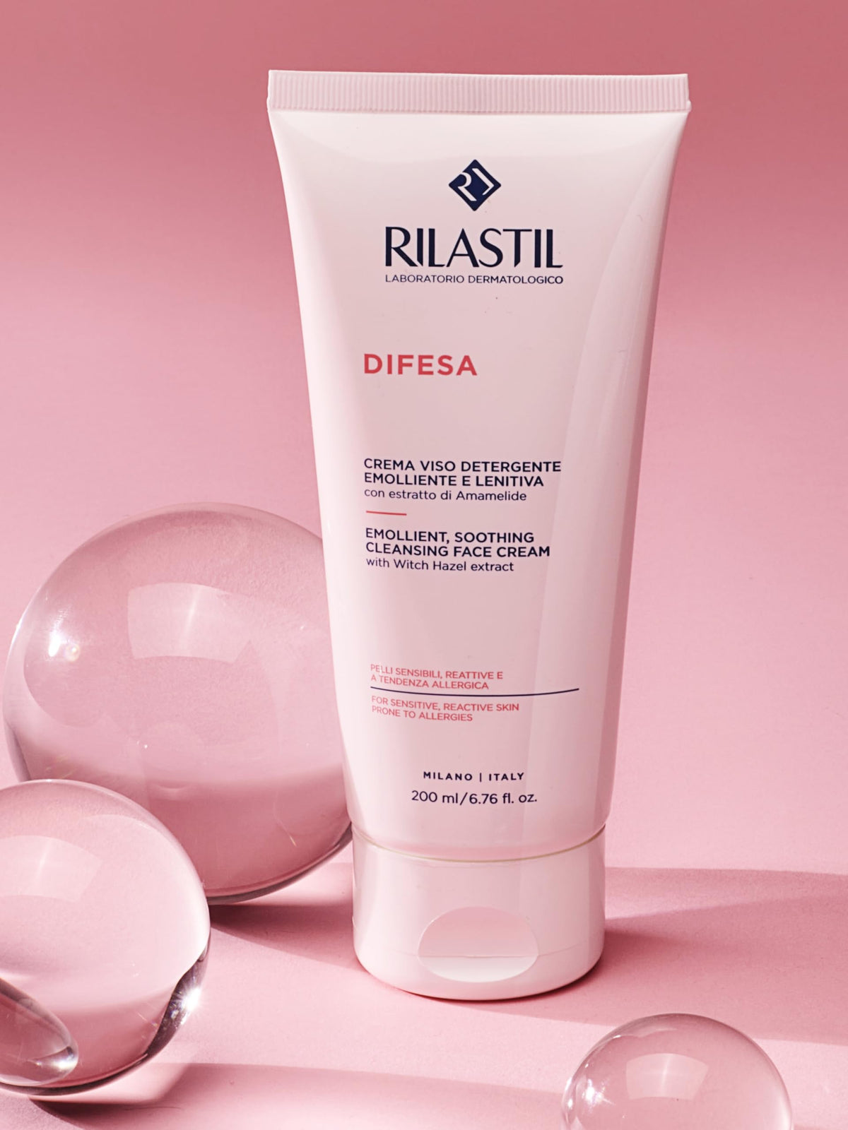 Rilastil Difesa Emollient 200ml Crema Limpiadora