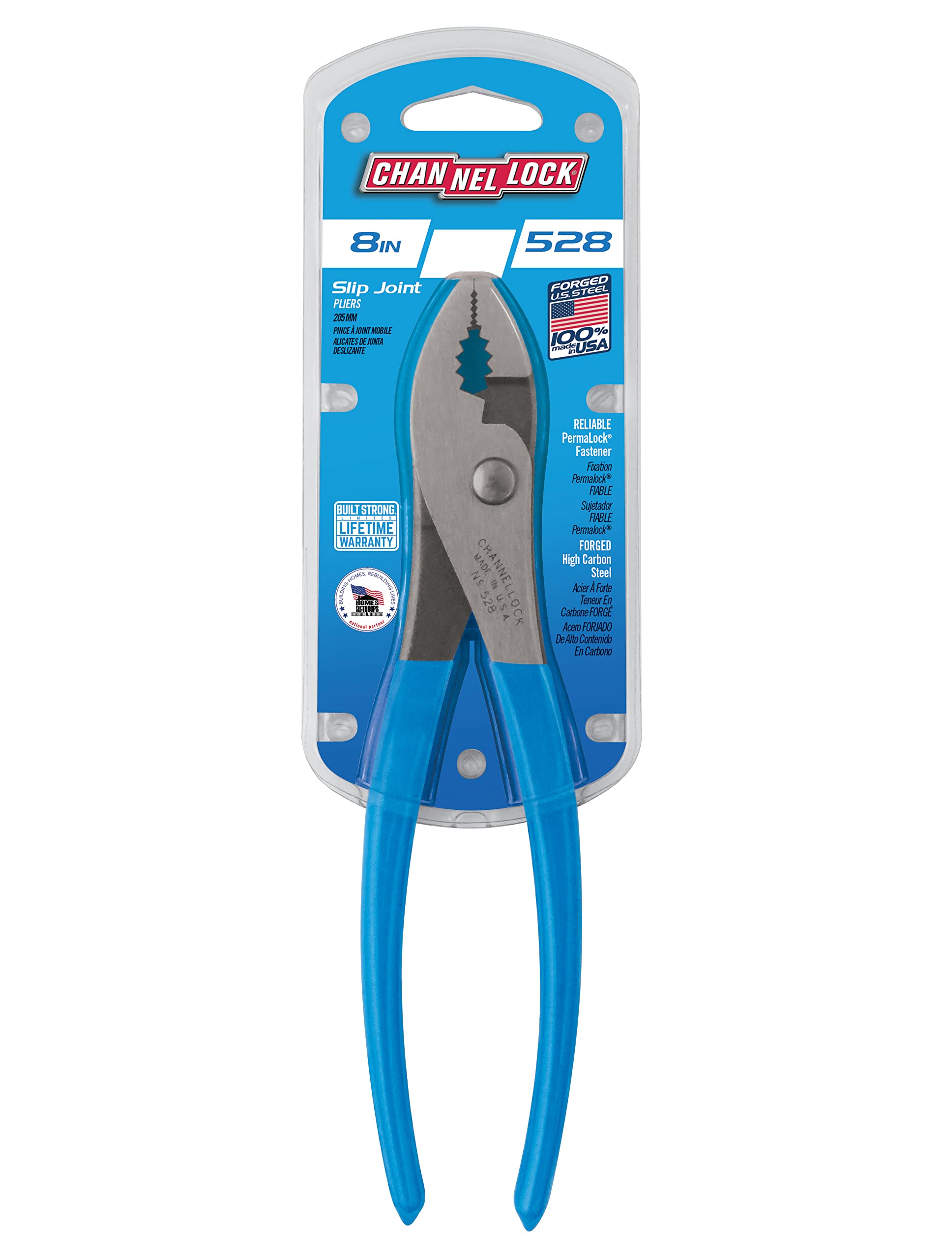 Channellock 528 Pinza de Mecánico de 8" Corta Alambres