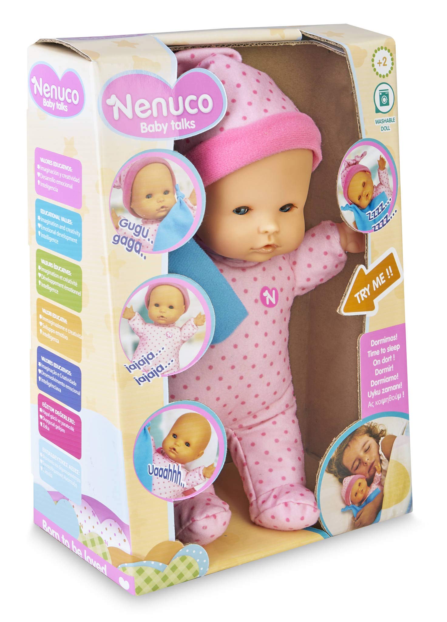 Muñeco Bebé Nenuco Hora de Dormir