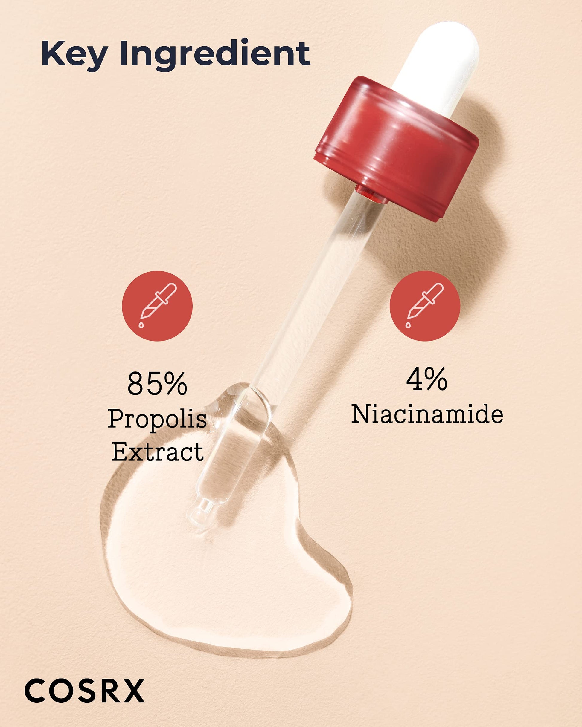 COSRX AC Collection - Suero limpiador de manchas, 40 ml, centella, niacinamida, suero EGF, sin pruebas en animales, sin parabenos