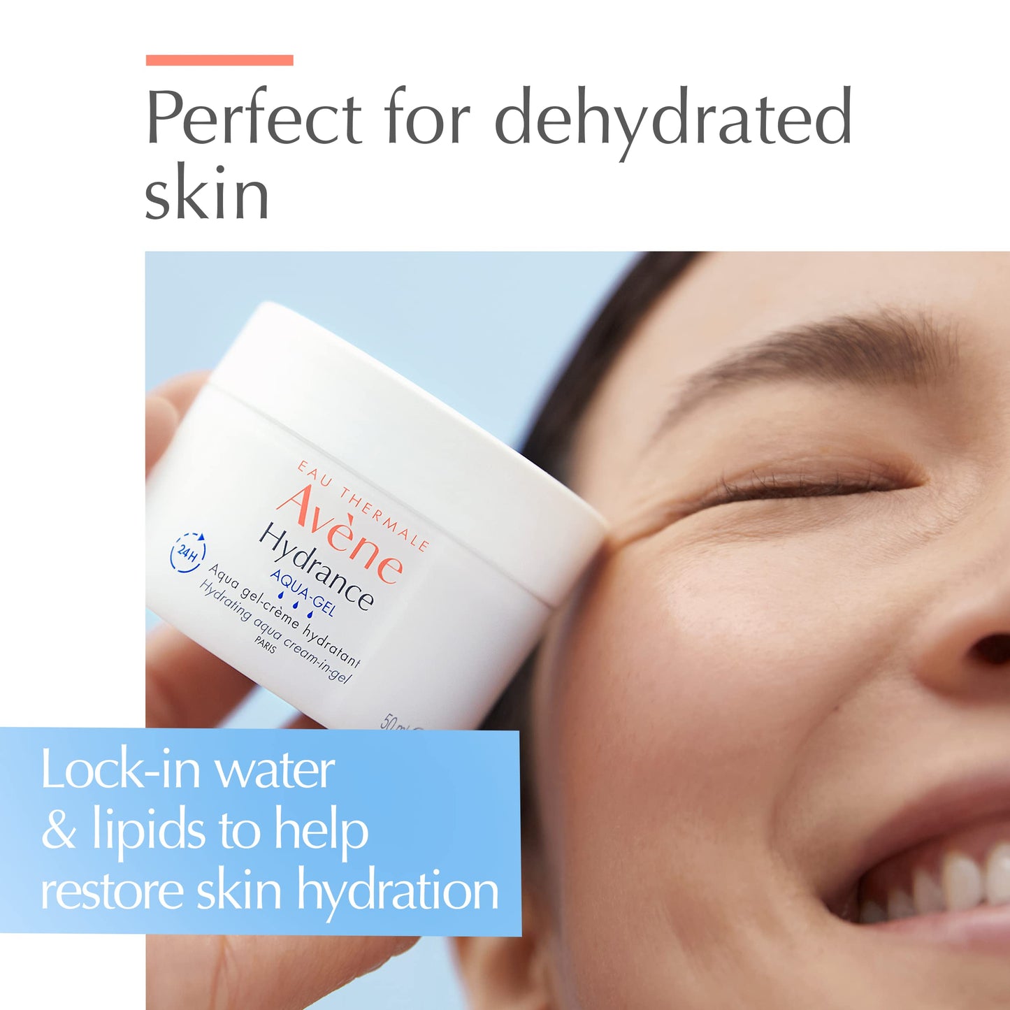 Eau Thermale Avène Hydrance Hydrating Aqua Cream-in-Gel, 1.6 Fl. Oz.