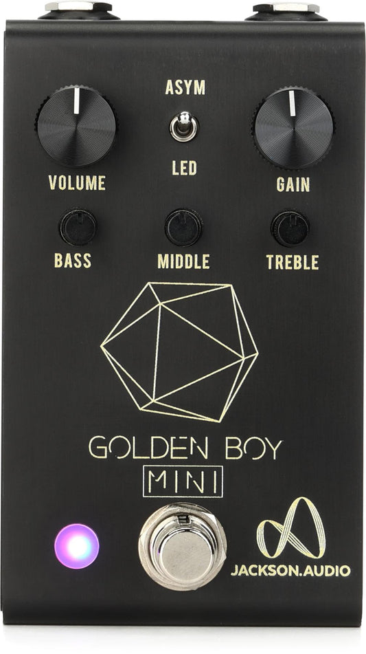 Jackson Audio dorado Boy Mini Overdrive, Negro, (gb blk)