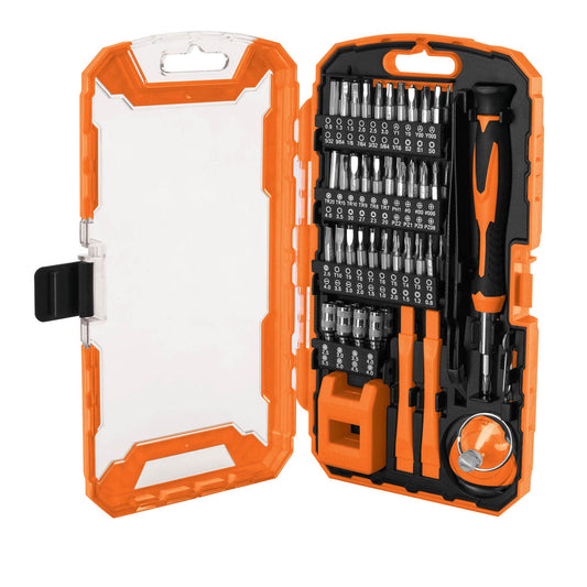 Juego de Herramientas Truper Naranja para Reparación de Celulares y Dispositivos Electrónicos