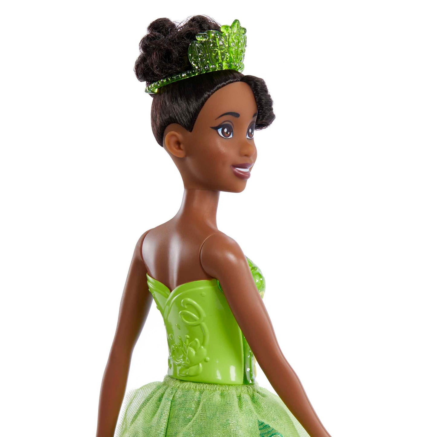 Muñeca Princesa Tiana Mattel Disney Princess Verde Película Tiana y el Sapo