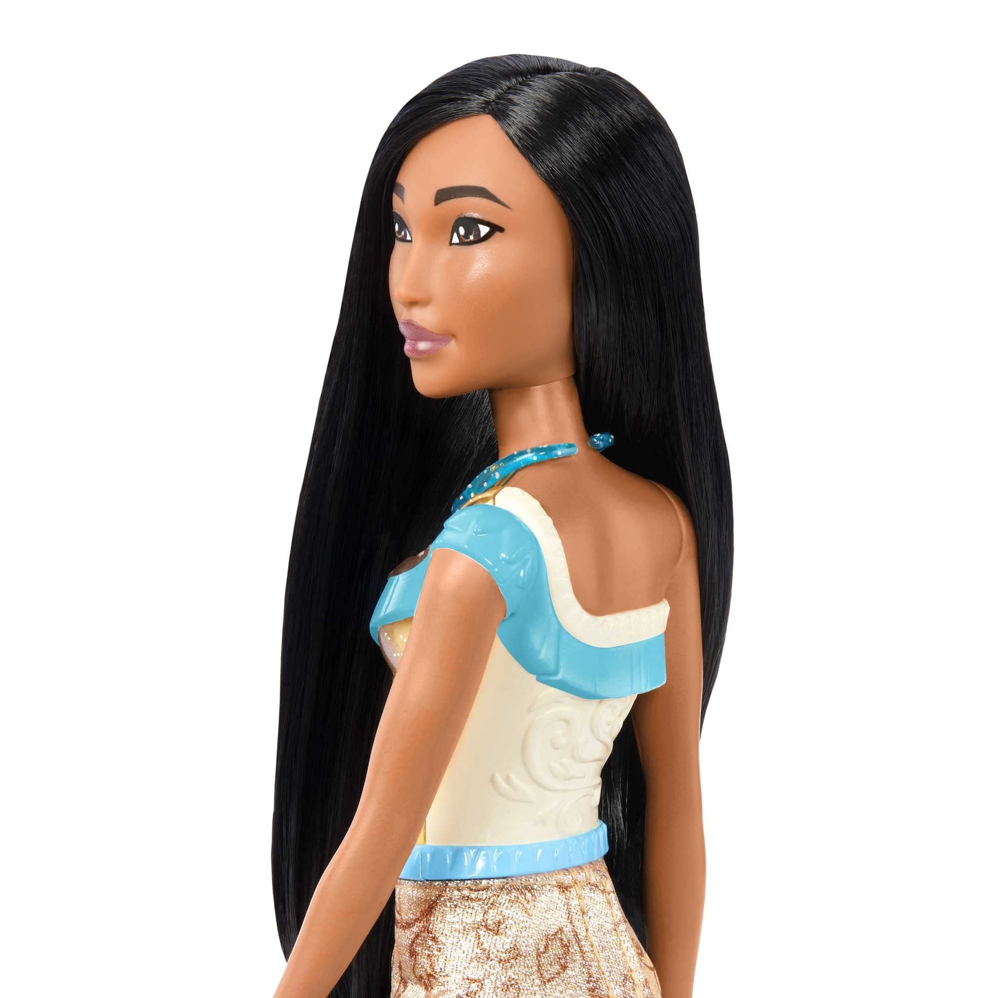 DISNEY Princesa, Pocahontas Muñeca, Princesas Mattel, Juguete Niña 3 años +