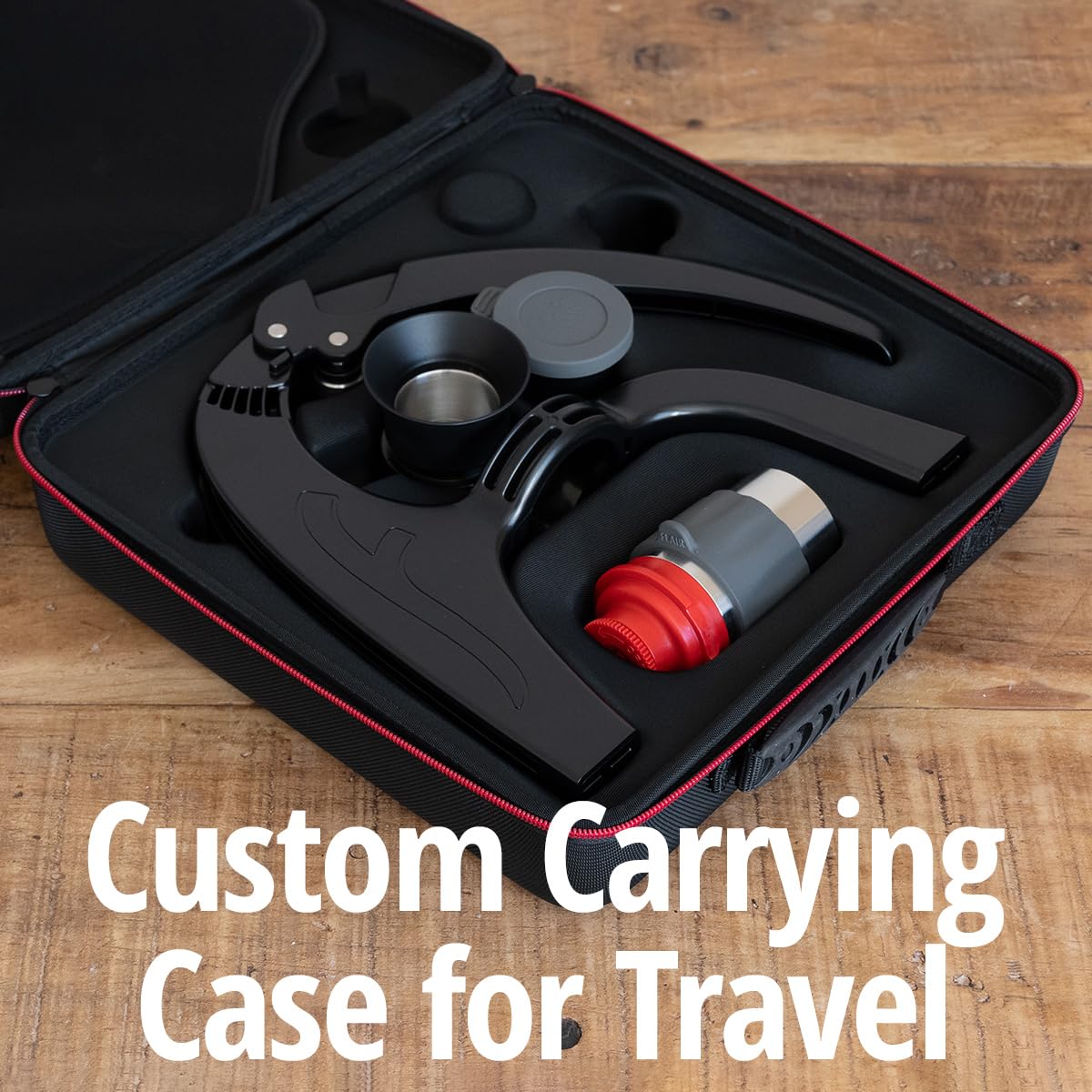 Máquina de Expreso Manual Flair NEO Flex con Funda de Transporte y Manómetro Incluido