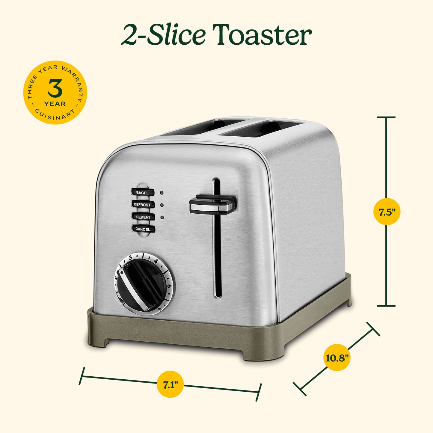 Cuisinart CPT-160 - Tostador
