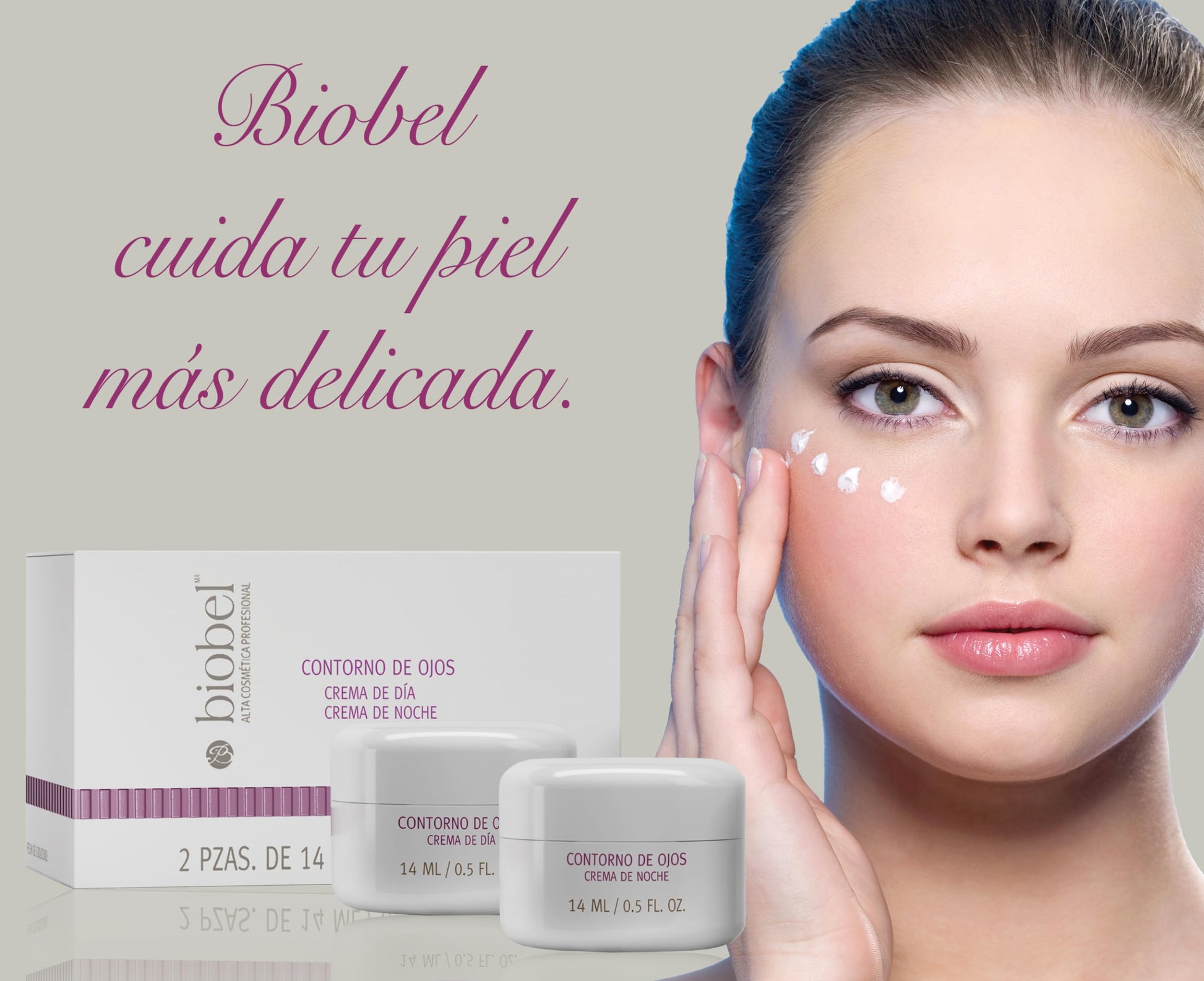 Biobel Contorno de Ojos (Crema de Día y Crema de Noche) 2 de 14ml cada uno