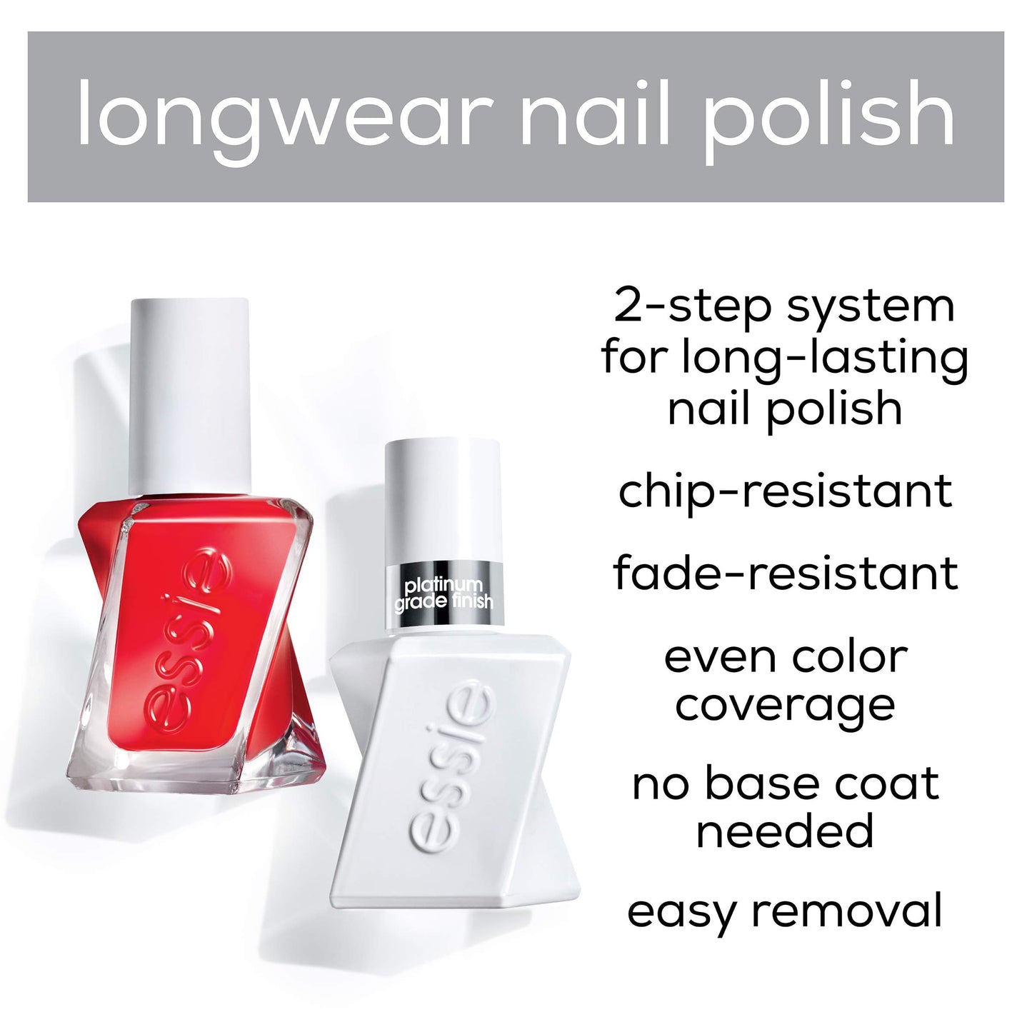 Essie Gel Couture 2-Step Long wear Esmalte de uñas Sunrush Metals Collection, Sun-Day Style, 13,6 ml