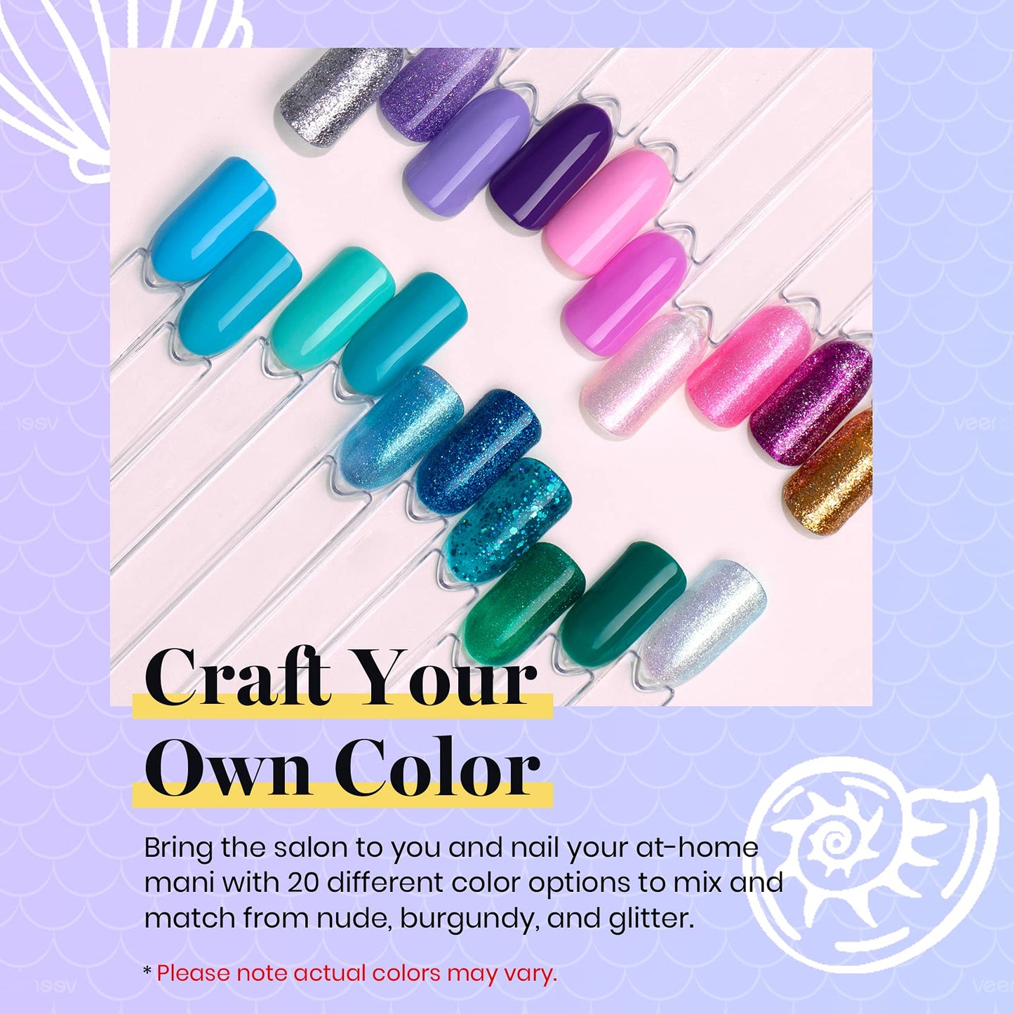 Beetles Gel Polish Nail Kit 100 ml - Colores vibrantes - Larga duración - uñas perfectas - Hecho en USA