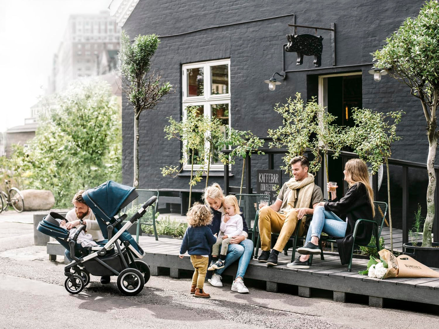Cochecito Thule Grey Melange Urbano
