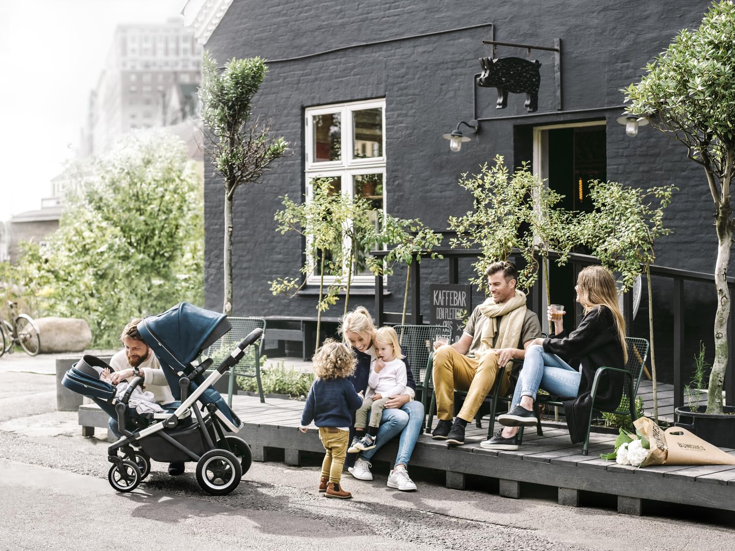 Cochecito Thule Grey Melange Urbano