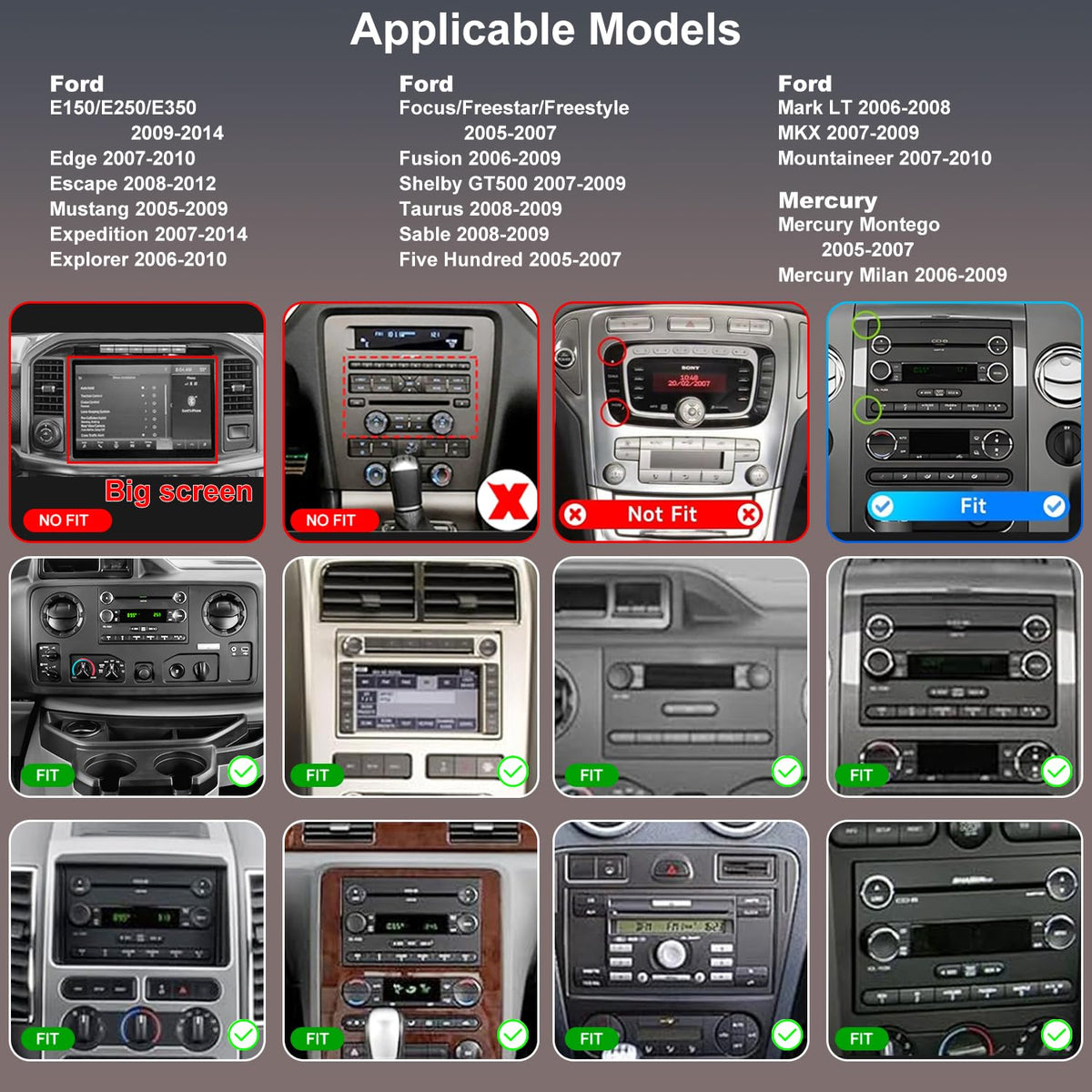 Radio de Coche Pantalla Táctil 7 Pulgadas Carplay WiFi 5G Cámara