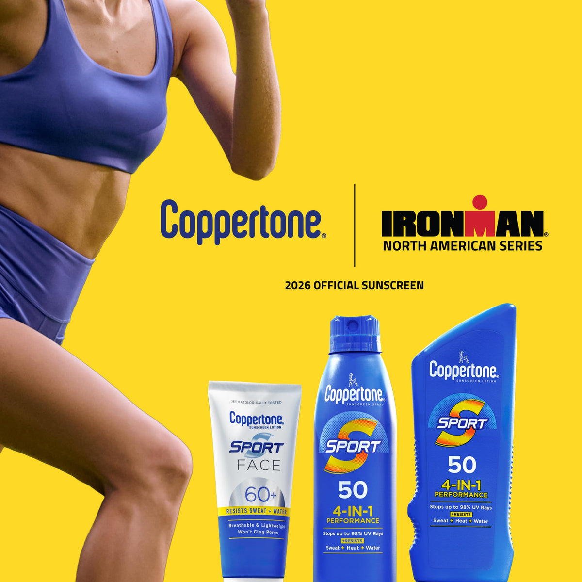 Coppertone Deporte Protector solar, SPF 50
