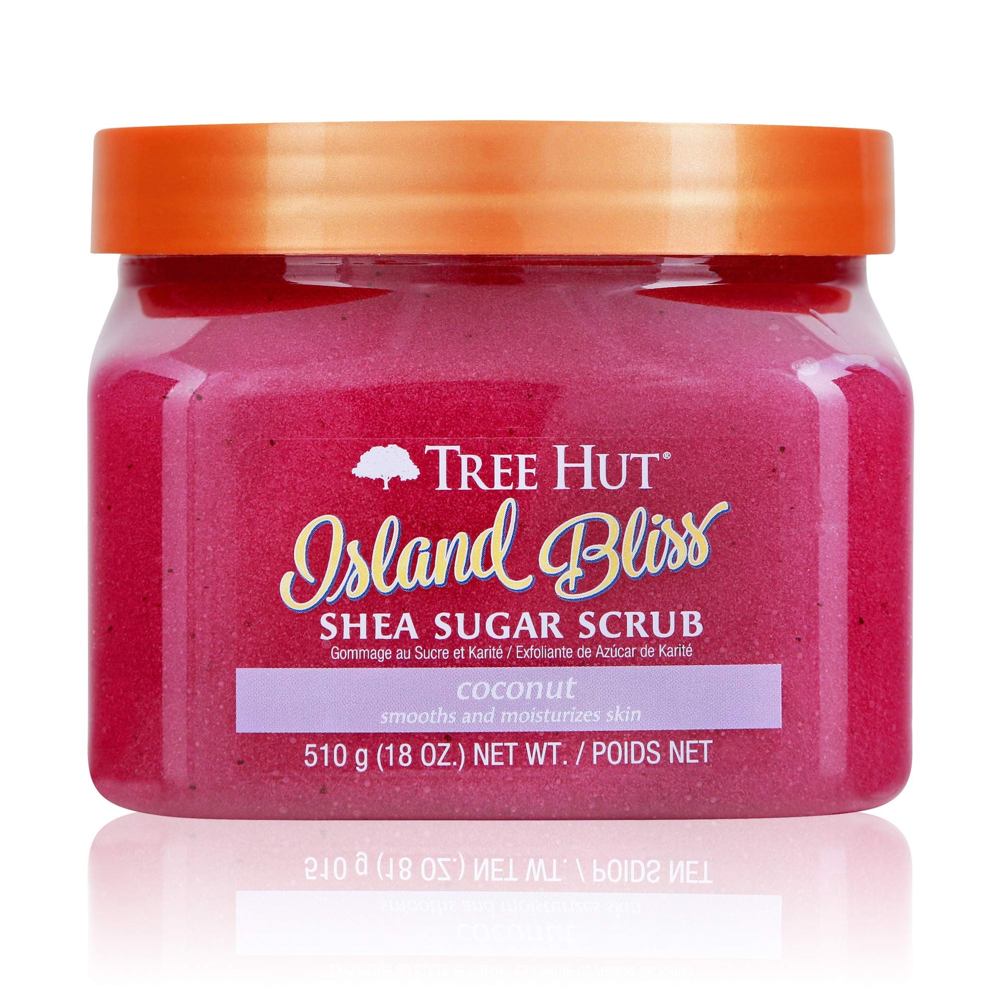 Exfoliante de Azúcar Shea Tree Hut Island Bliss Hidratación Ultra para Cuidado Corporal Esencial
