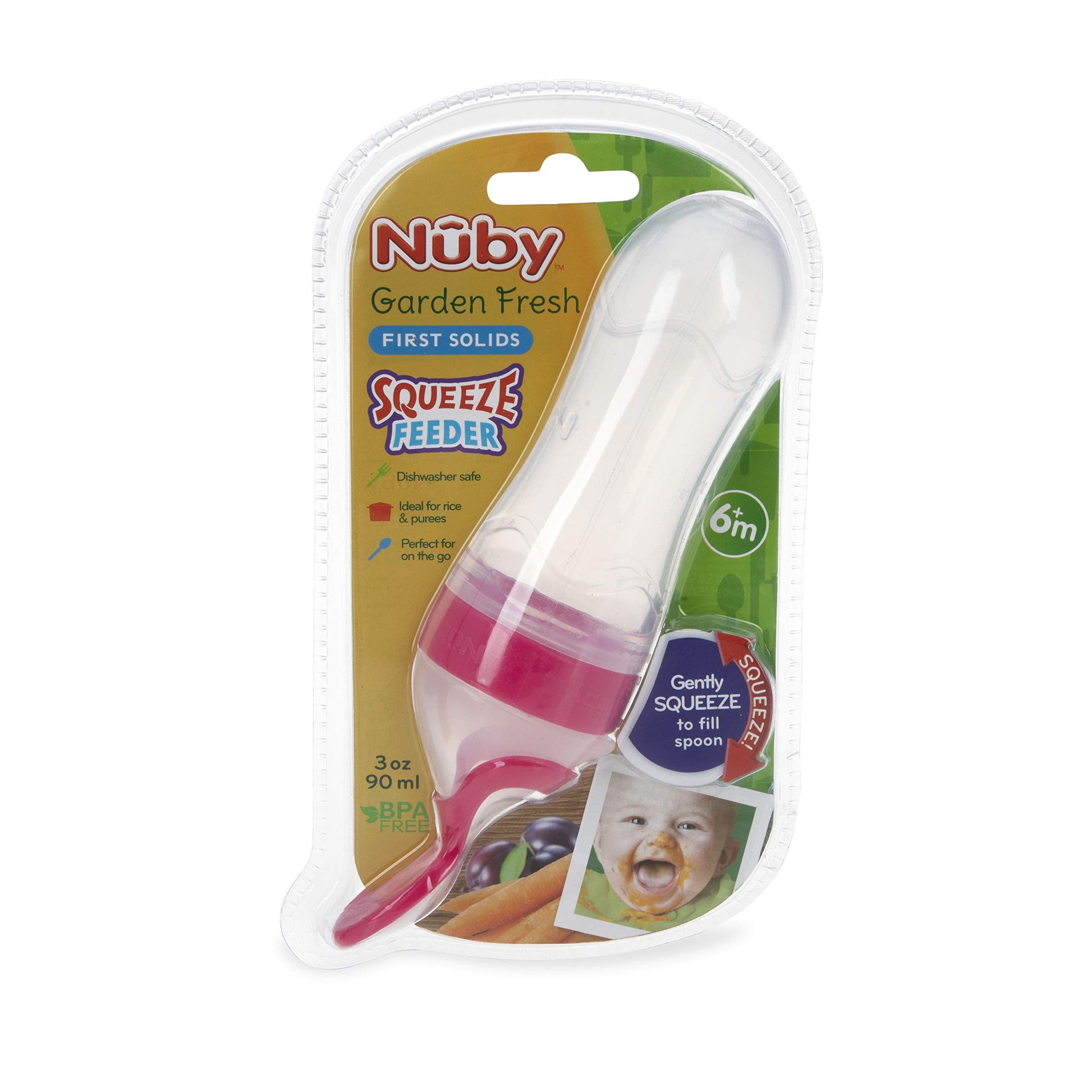 Juego de Cucharas Nuby Garden Fresh Multicolor para Niño