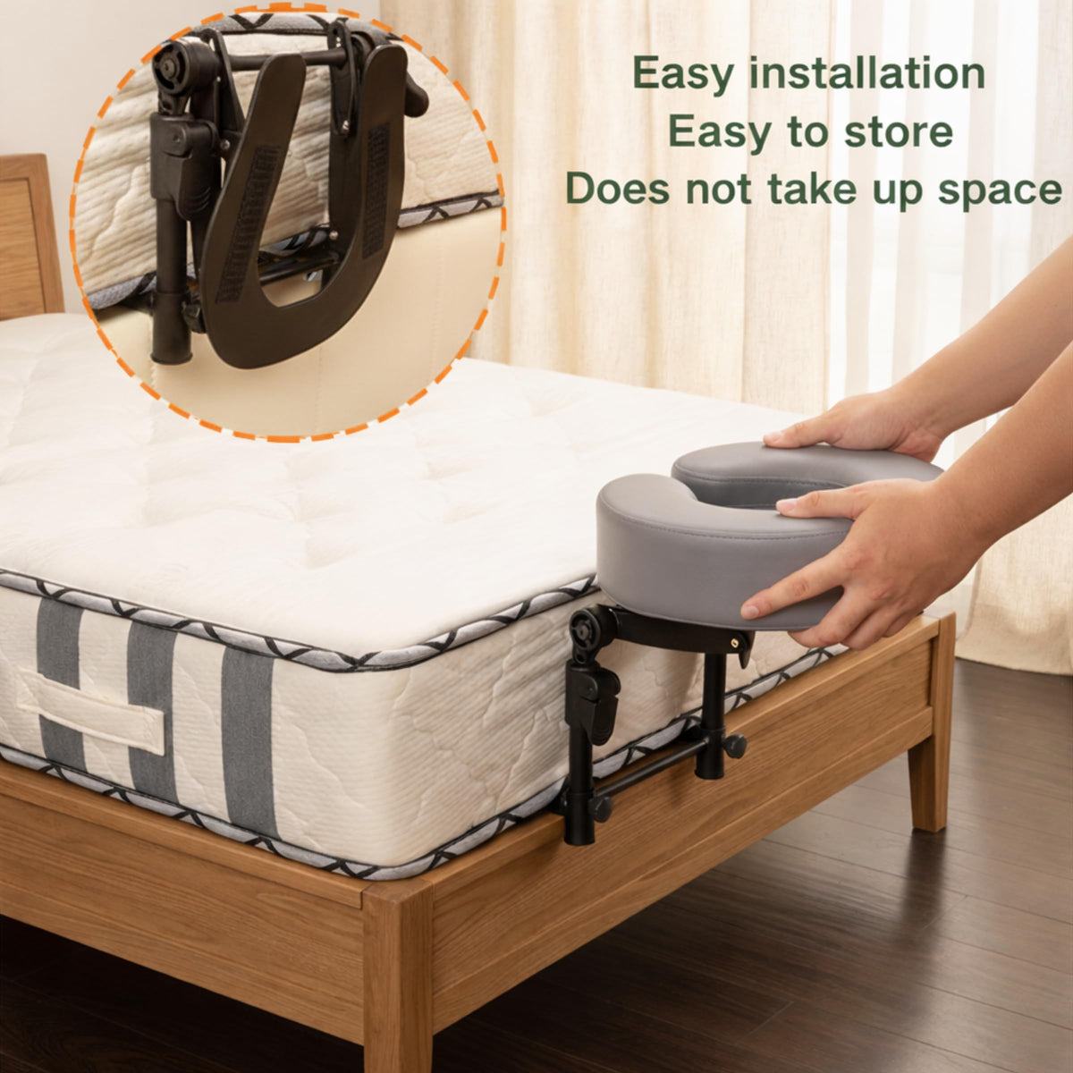 Reposacabezas de Masaje MAOSEMSI Viscoelástica, Altura Ajustable y Funda Lavable para Mayor Comodidad